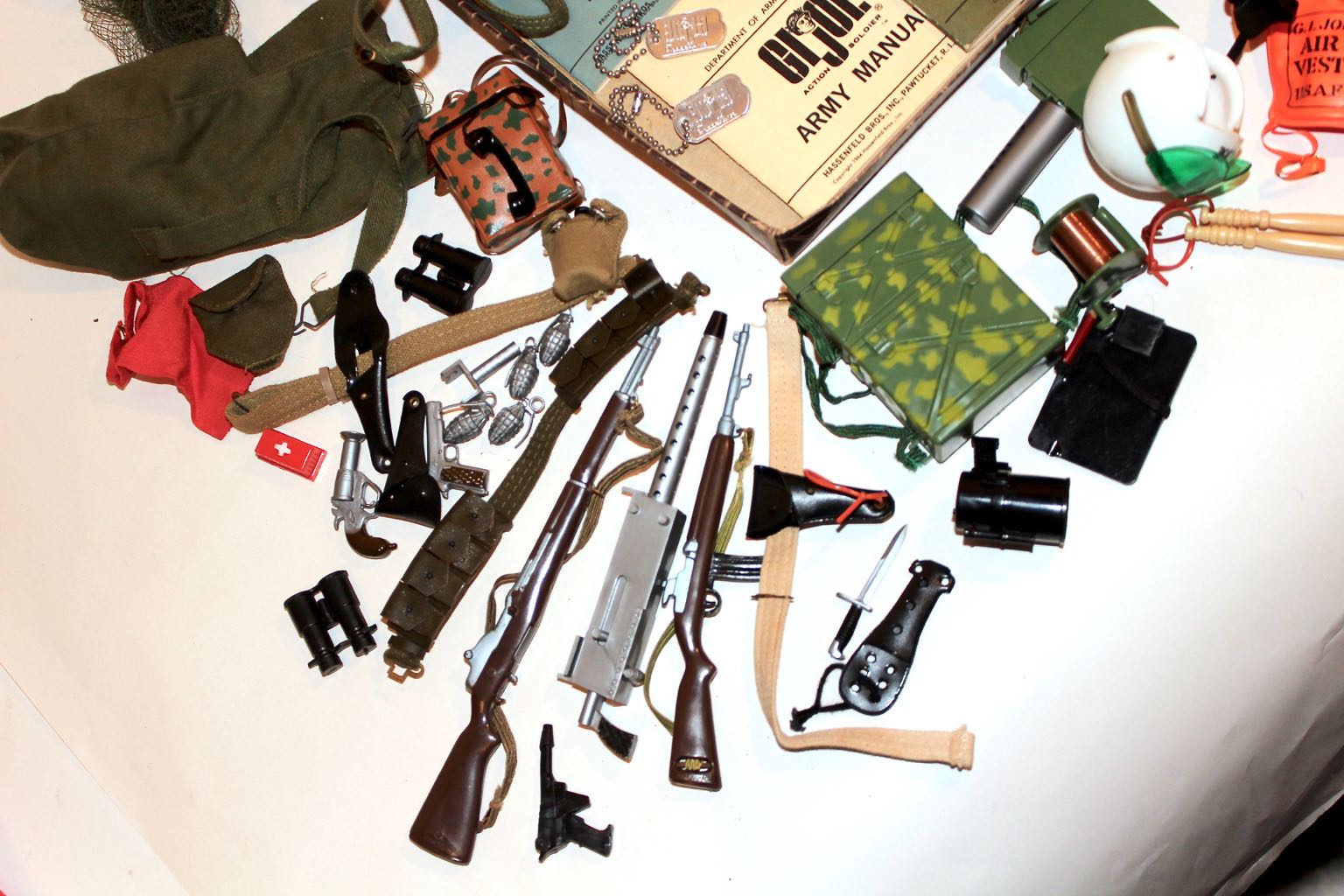 1964 Hasbro "G.I. Joe Action Figures" with Costumes and Accessories