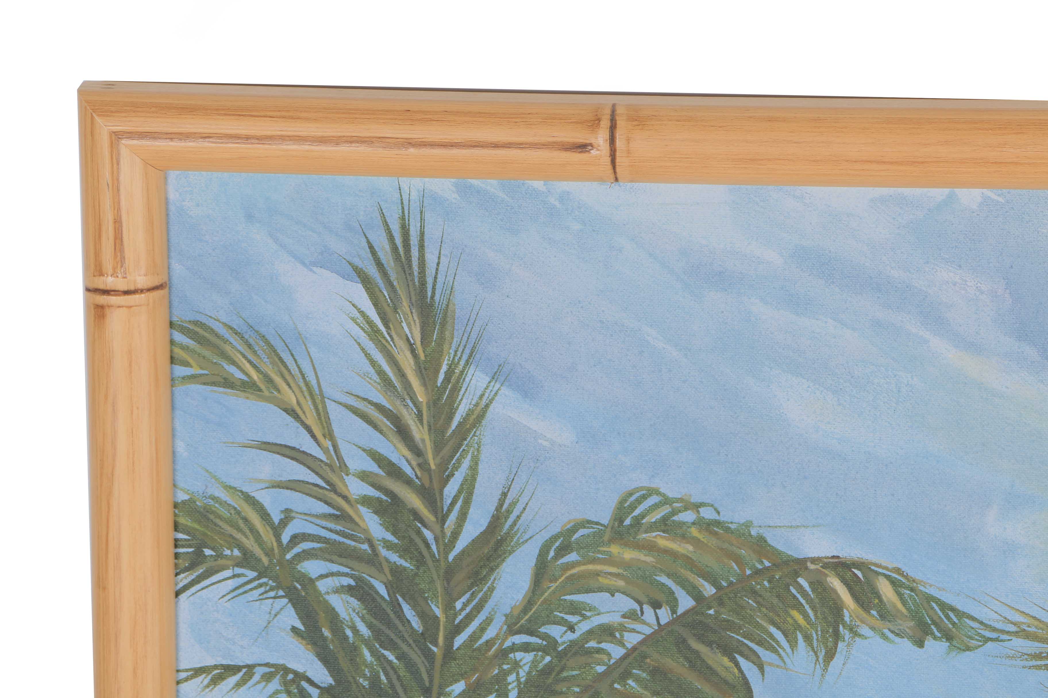 J. Kuracina Oil on Canvas of Beach Scene