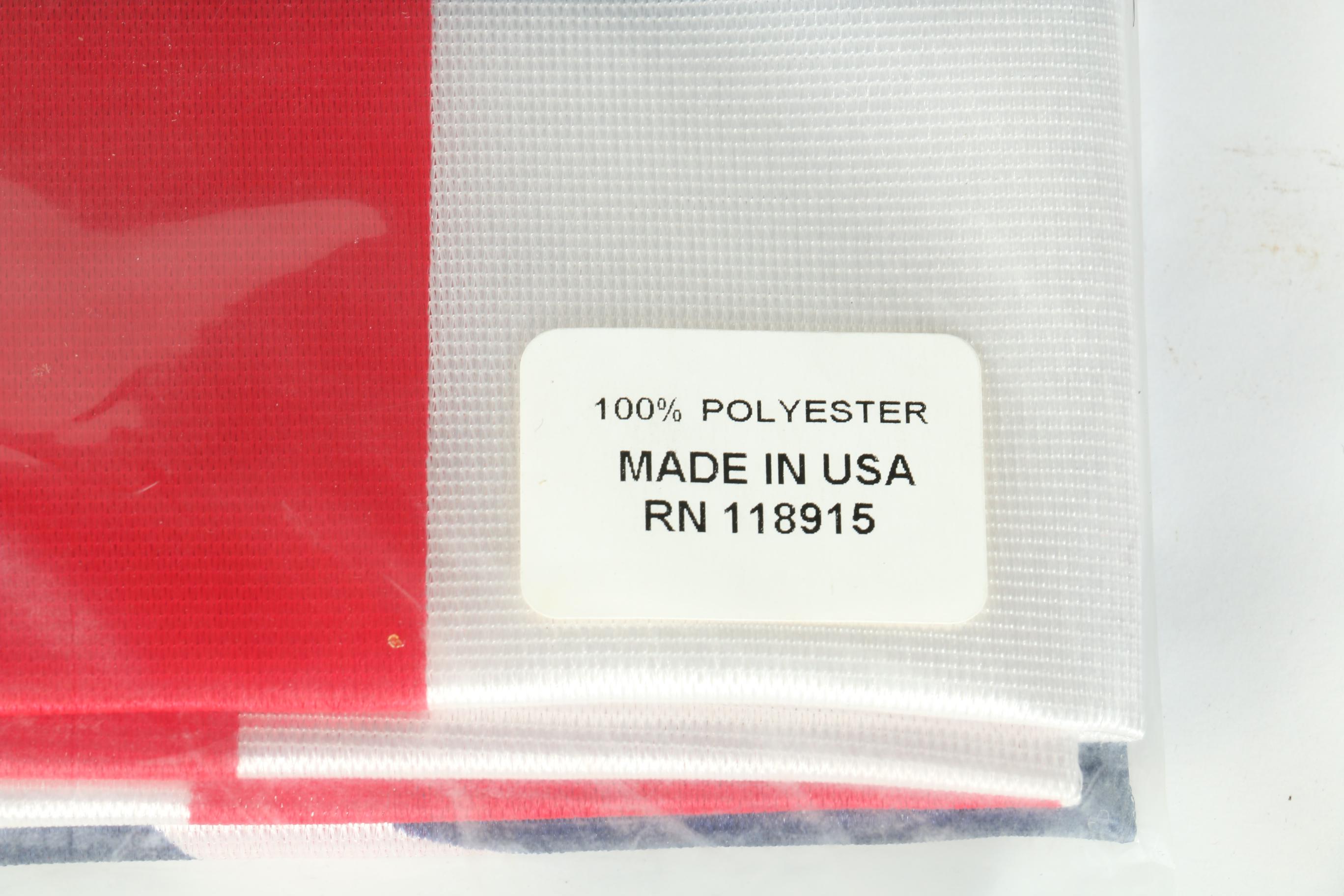 American Flags Including Poles and Mounts