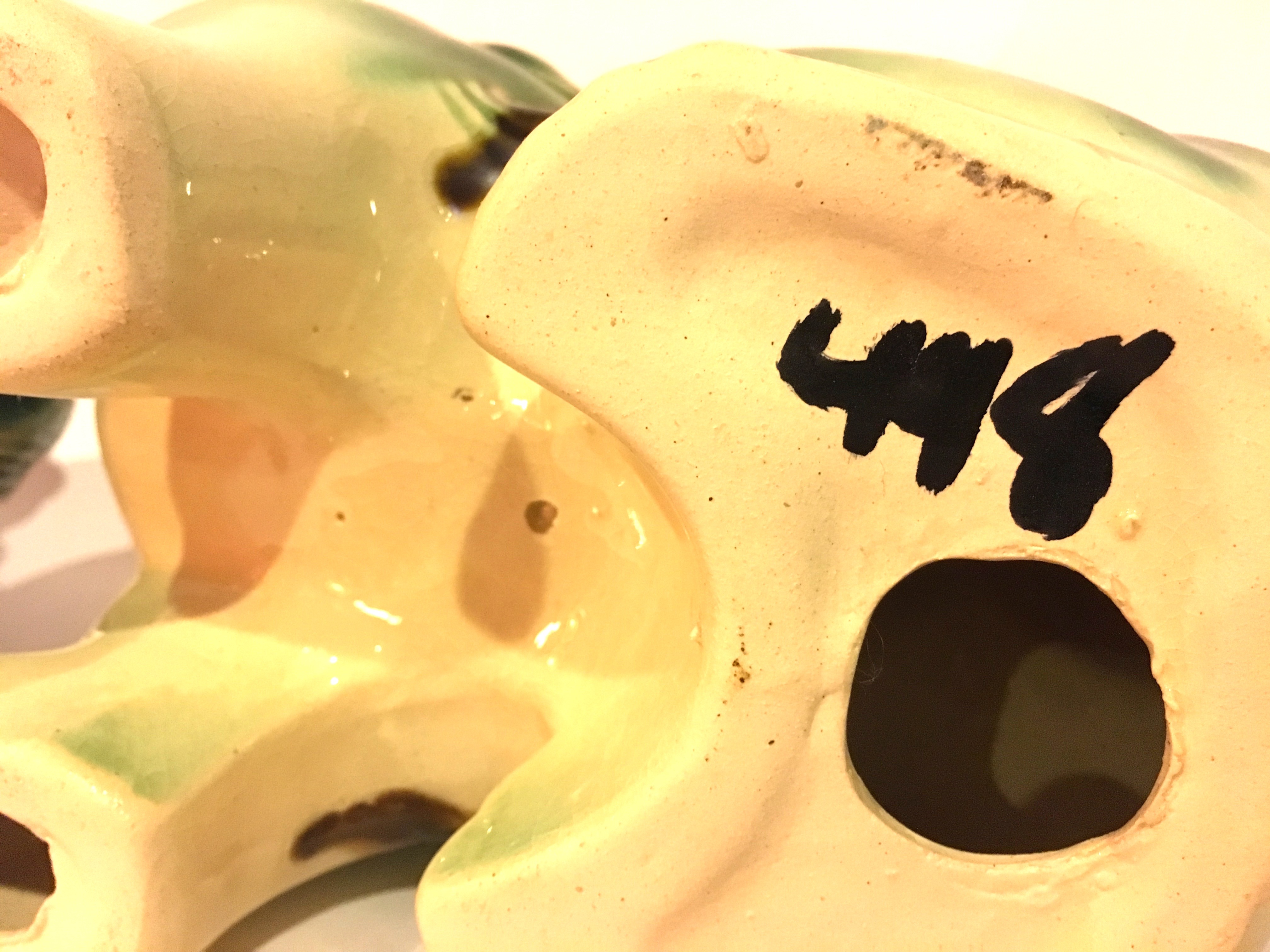 Chinese Ceramic Guardian Lion Statues