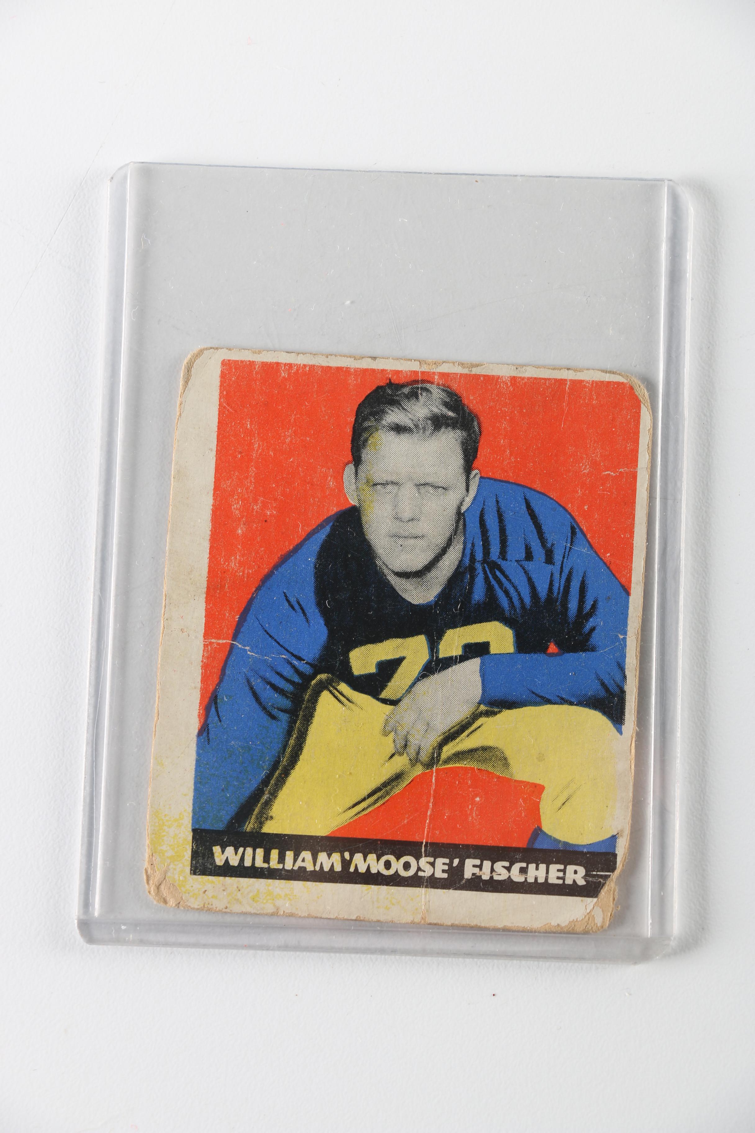 Circa 1950 Leaf and Bowman Football Cards