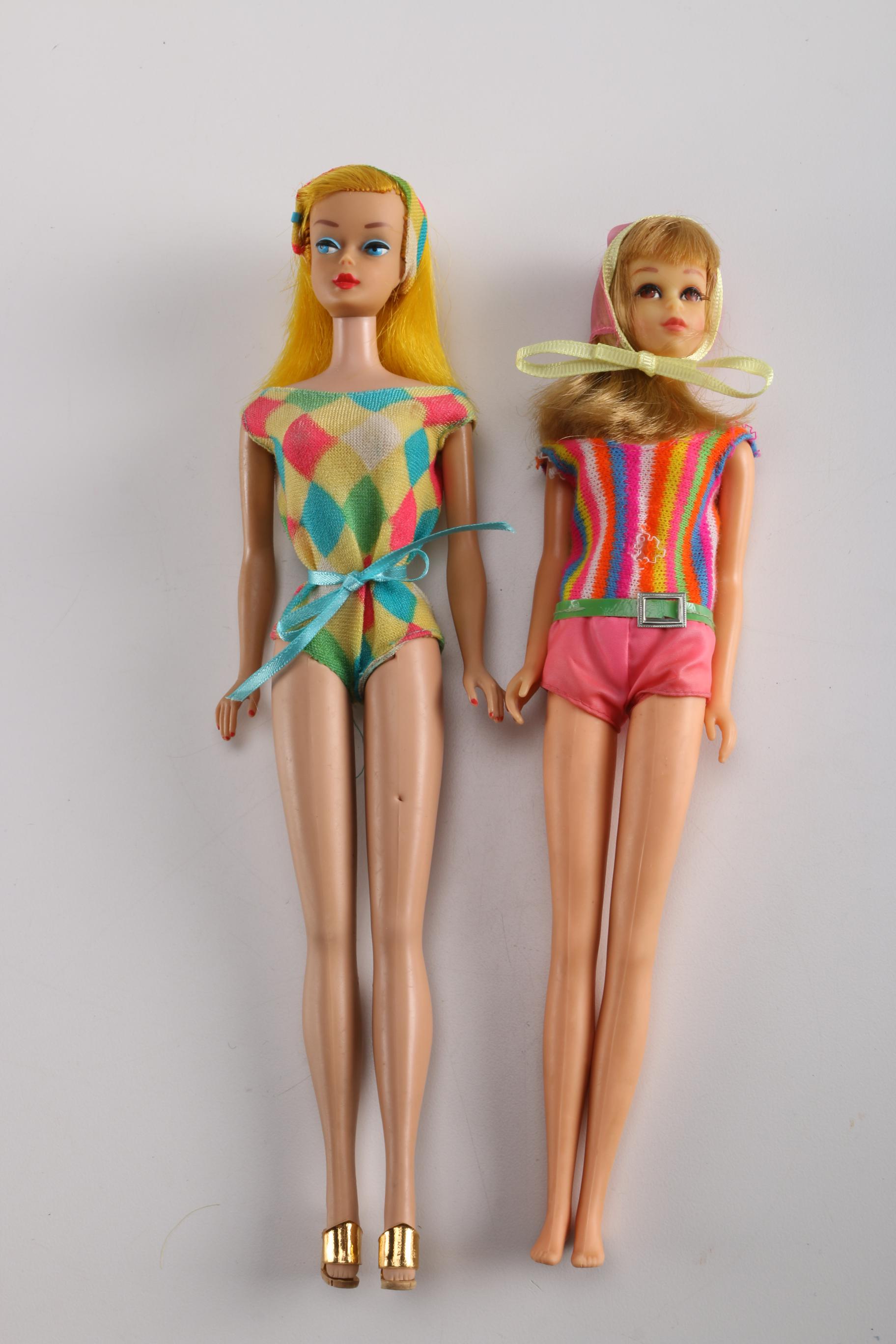 1966 Color Magic Barbie and 1960s Barbies
