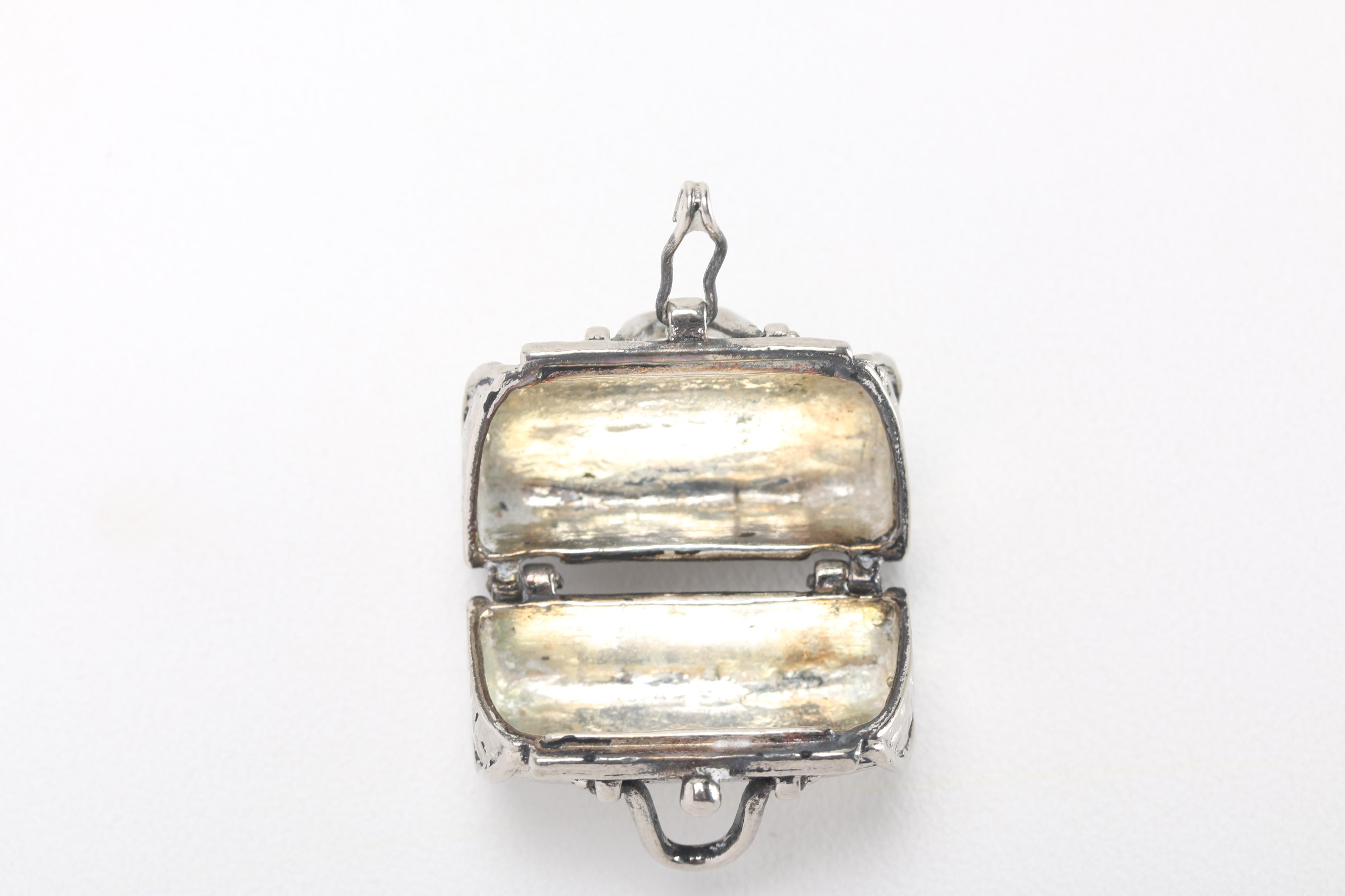 Silver Tone Trinket Boxes and Money Clips