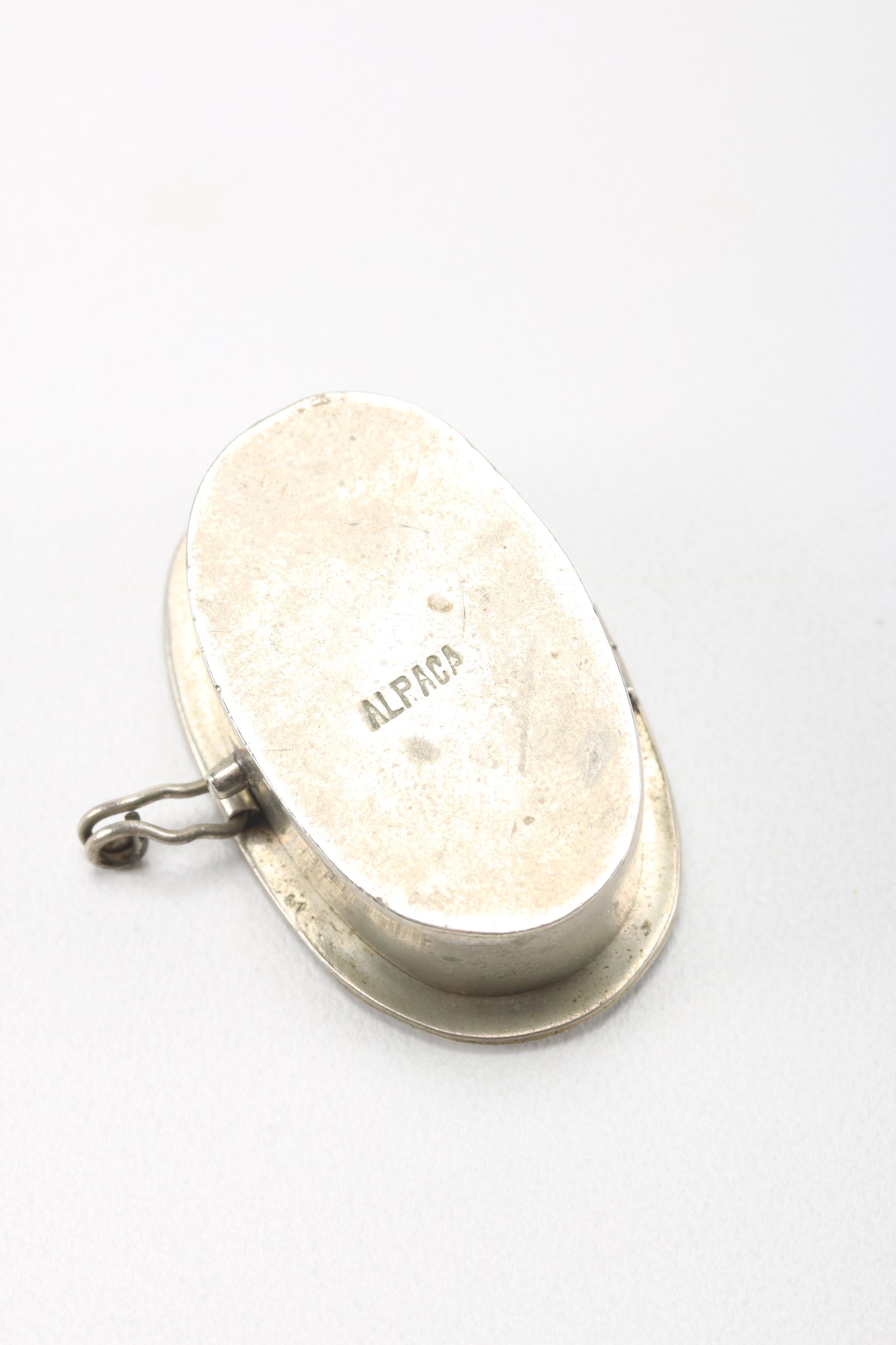 Silver Tone Trinket Boxes and Money Clips