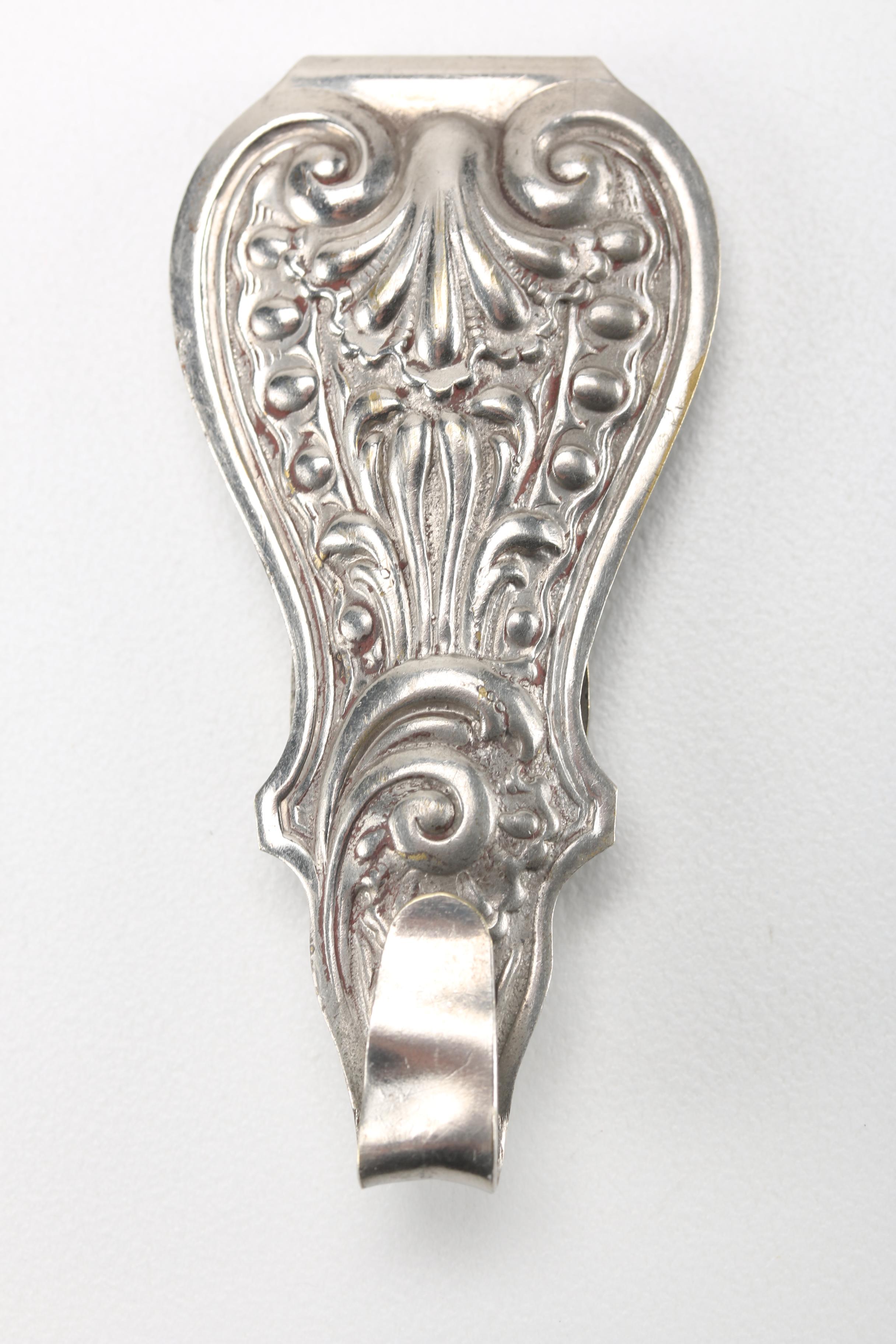 Silver Tone Trinket Boxes and Money Clips