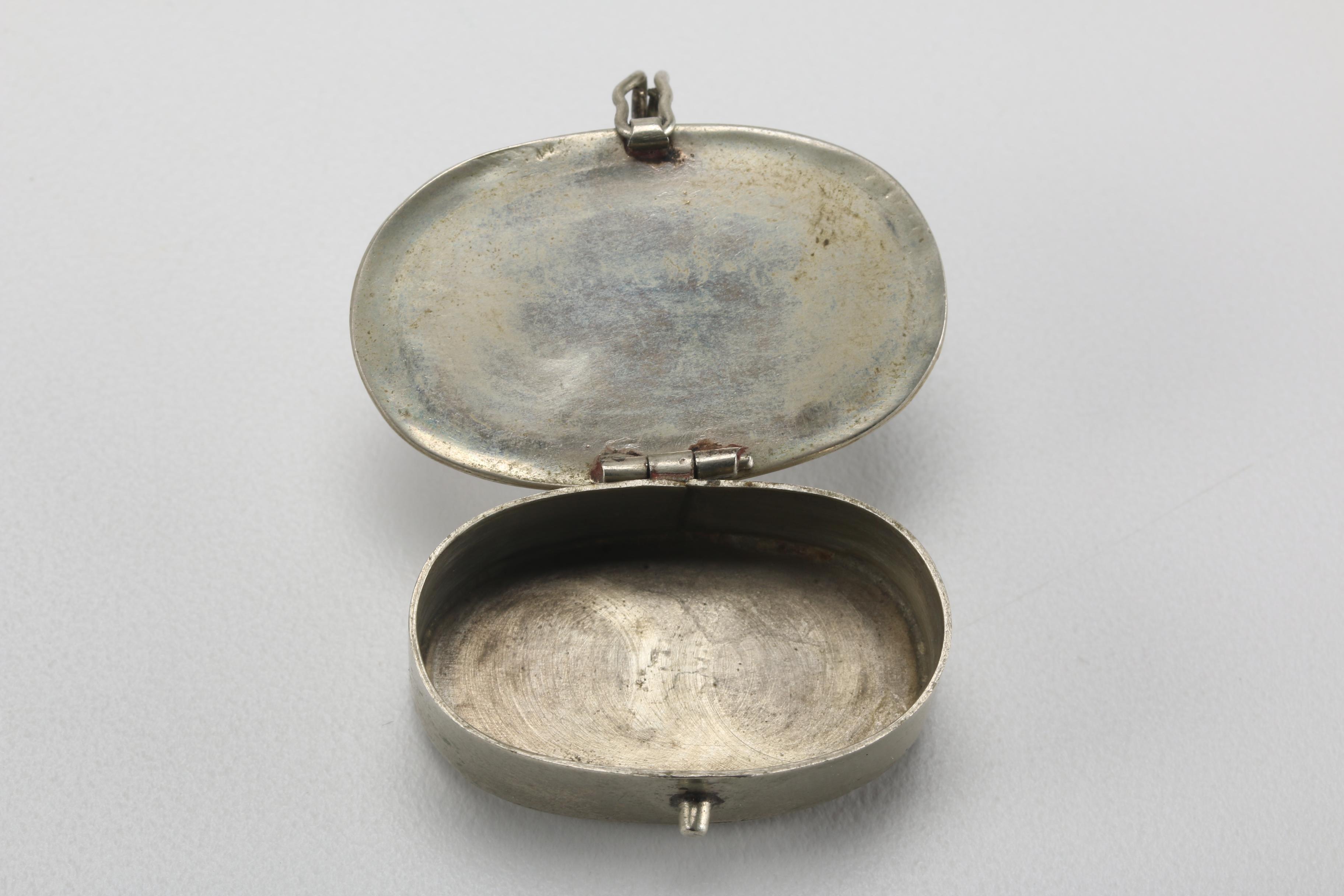 Silver Tone Trinket Boxes and Money Clips