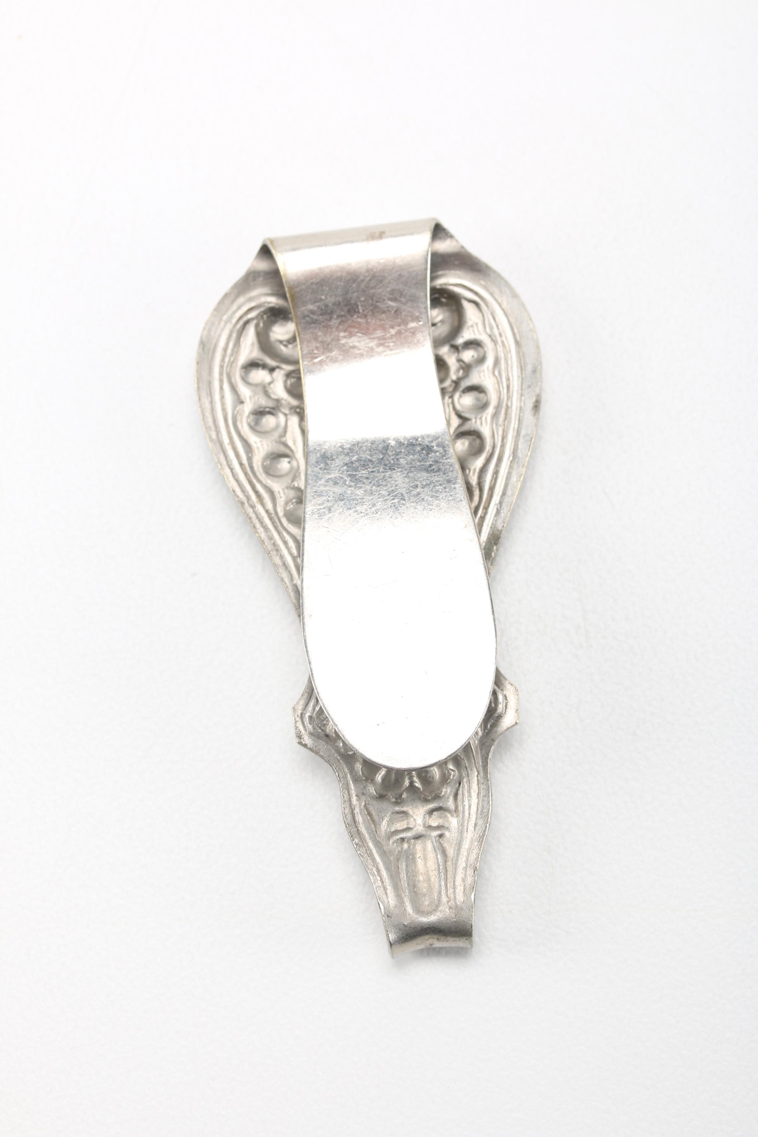 Silver Tone Trinket Boxes and Money Clips