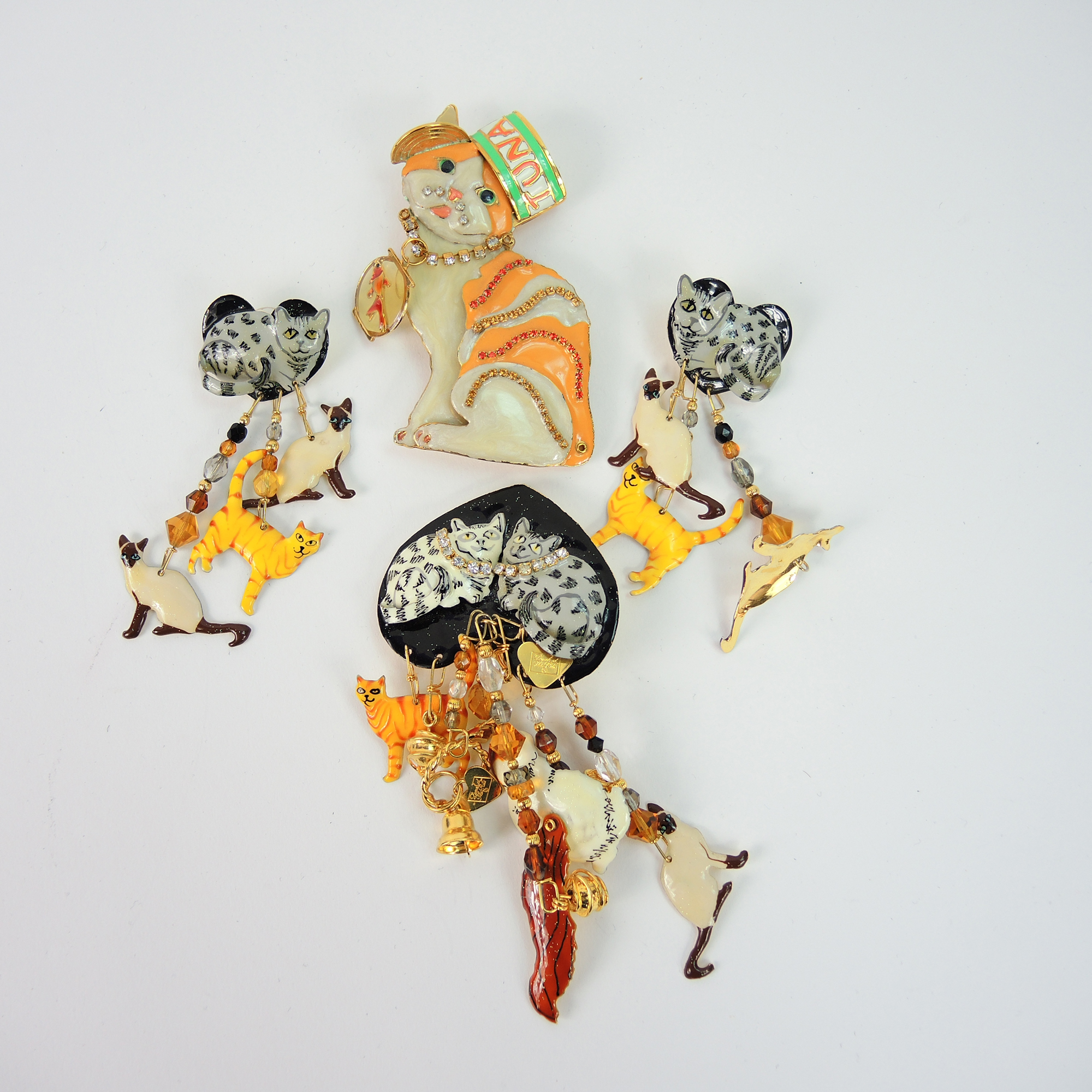 Cat Themed Jewelry, Sweaters with Lunch at the Ritz