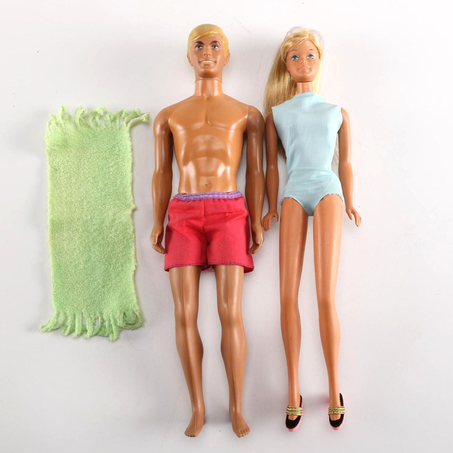 Malibu Barbie and Ken