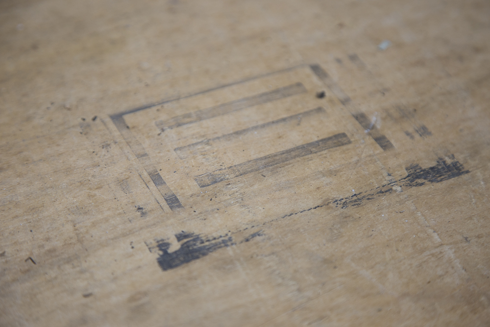 Vintage Wood Workbench