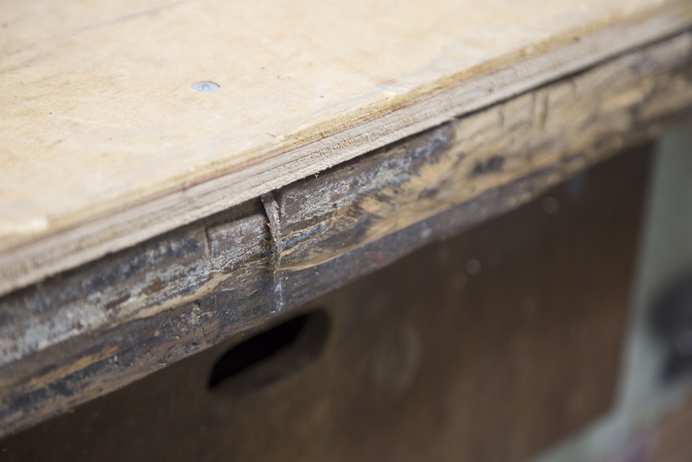 Vintage Wood Workbench