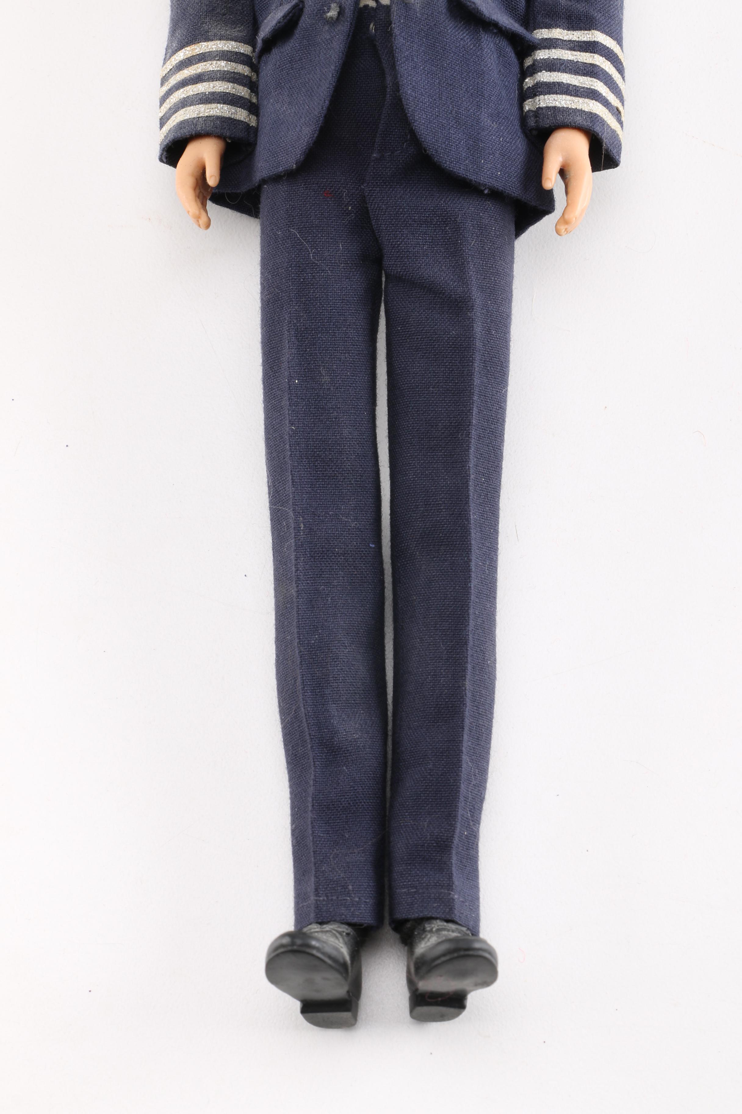 American Airlines Theme Vintage Barbie and Ken Dolls