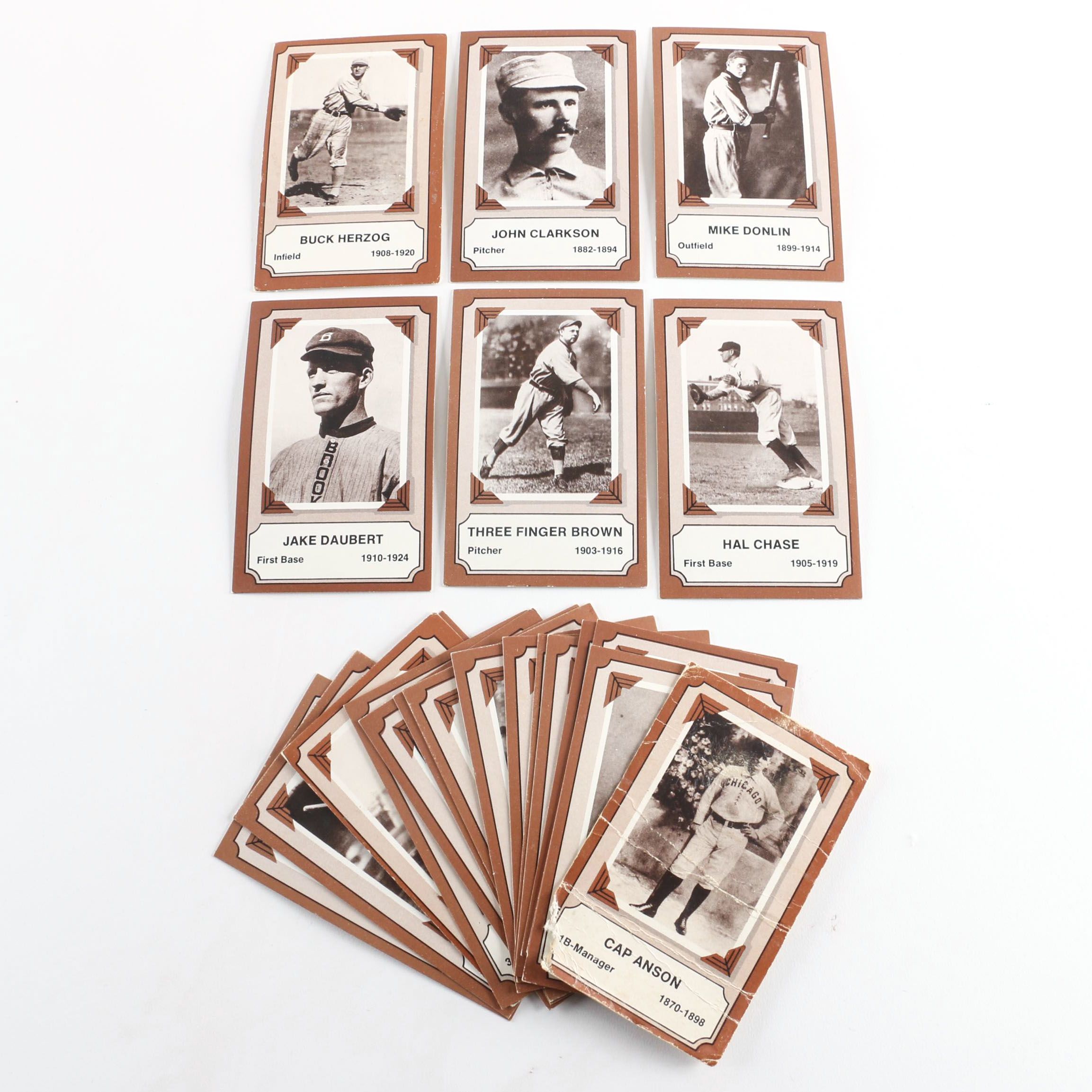 1974 Fleer "Pioneers of Baseball" Card Collection