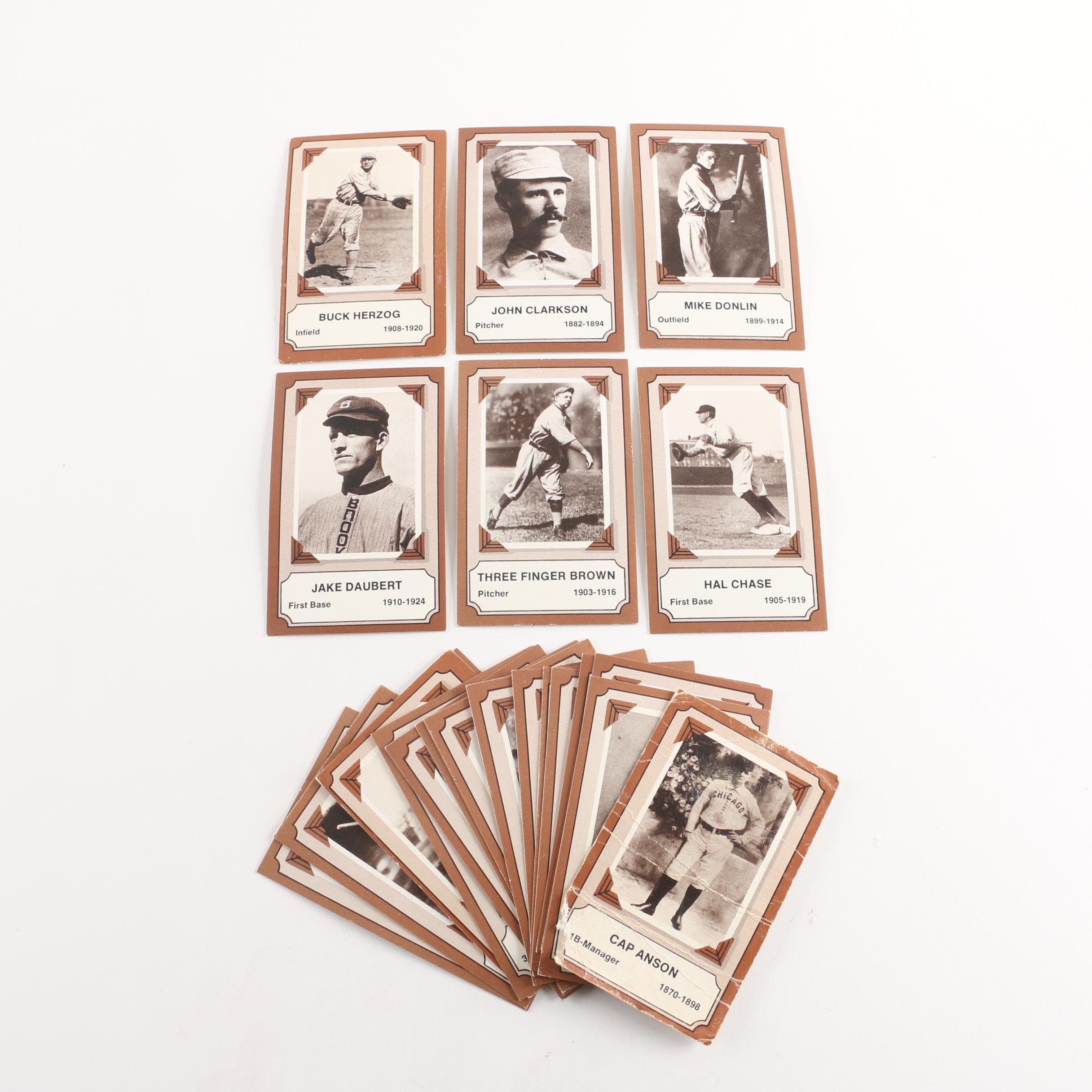 1974 Fleer "Pioneers of Baseball" Card Collection