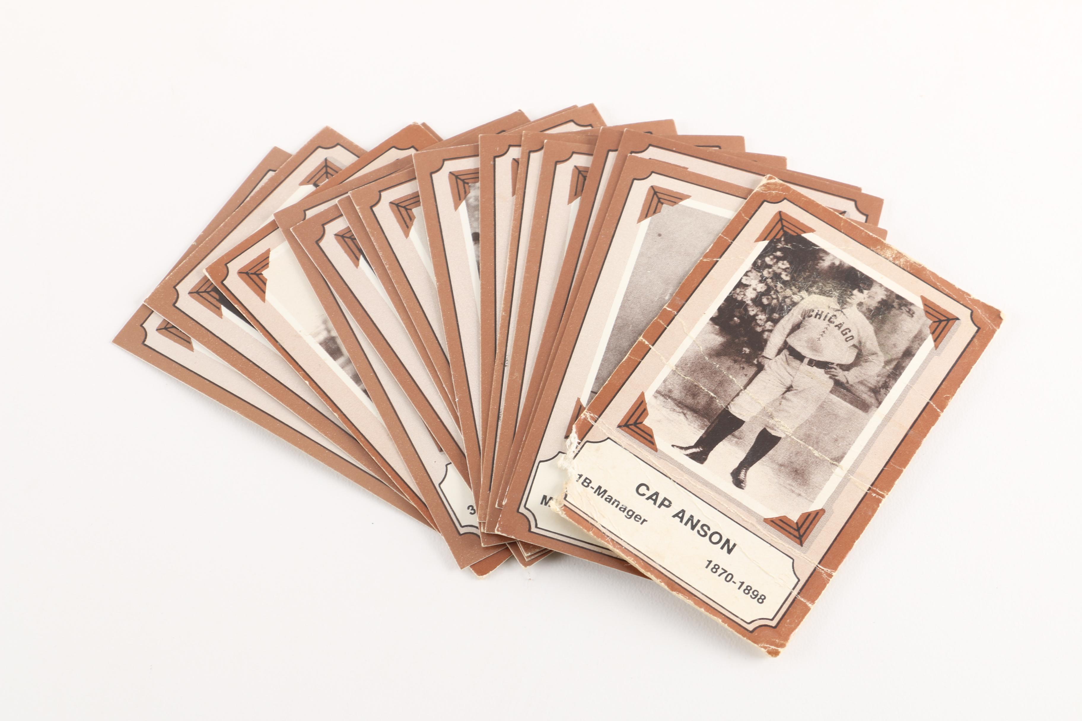 1974 Fleer "Pioneers of Baseball" Card Collection