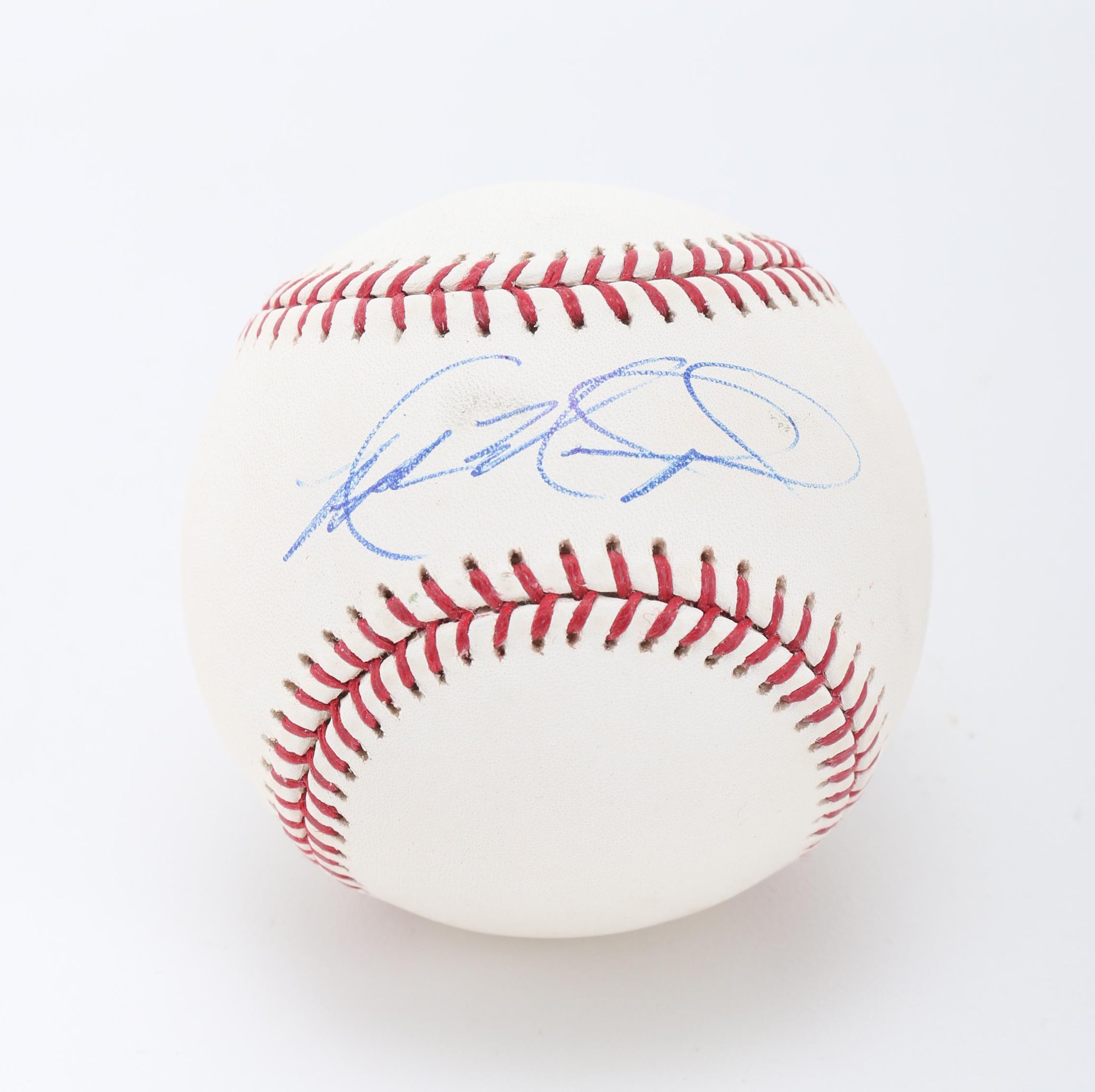 Mike MacDougal Signed Baseball