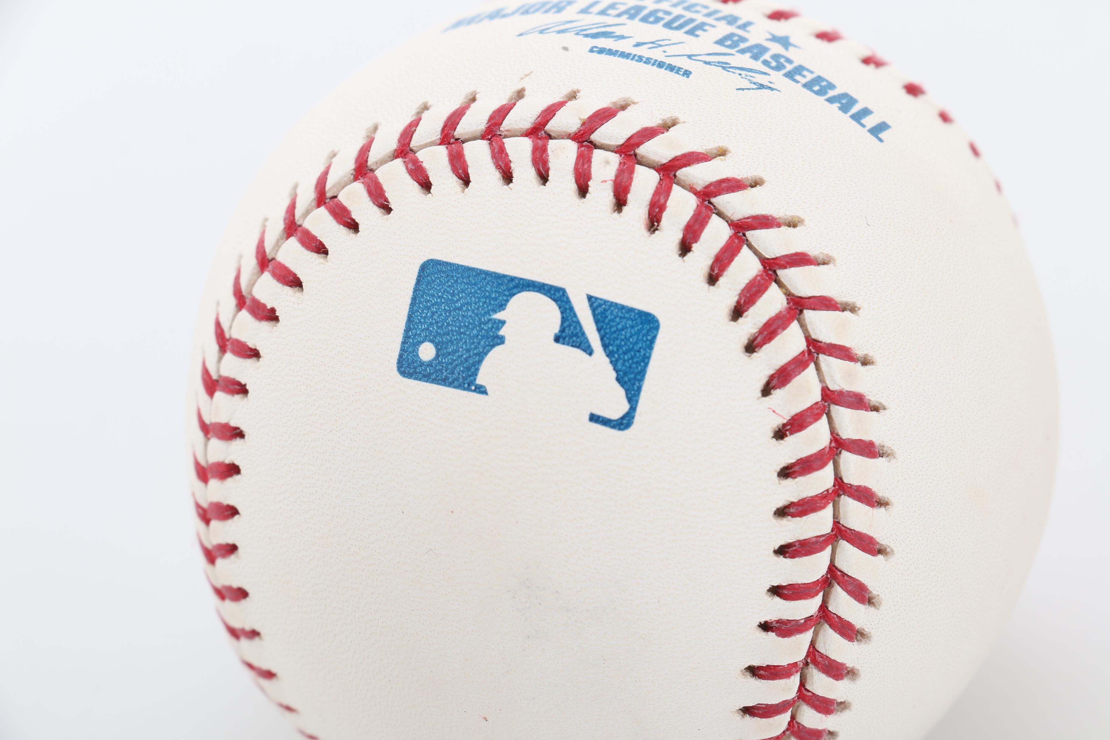 Mike MacDougal Signed Baseball