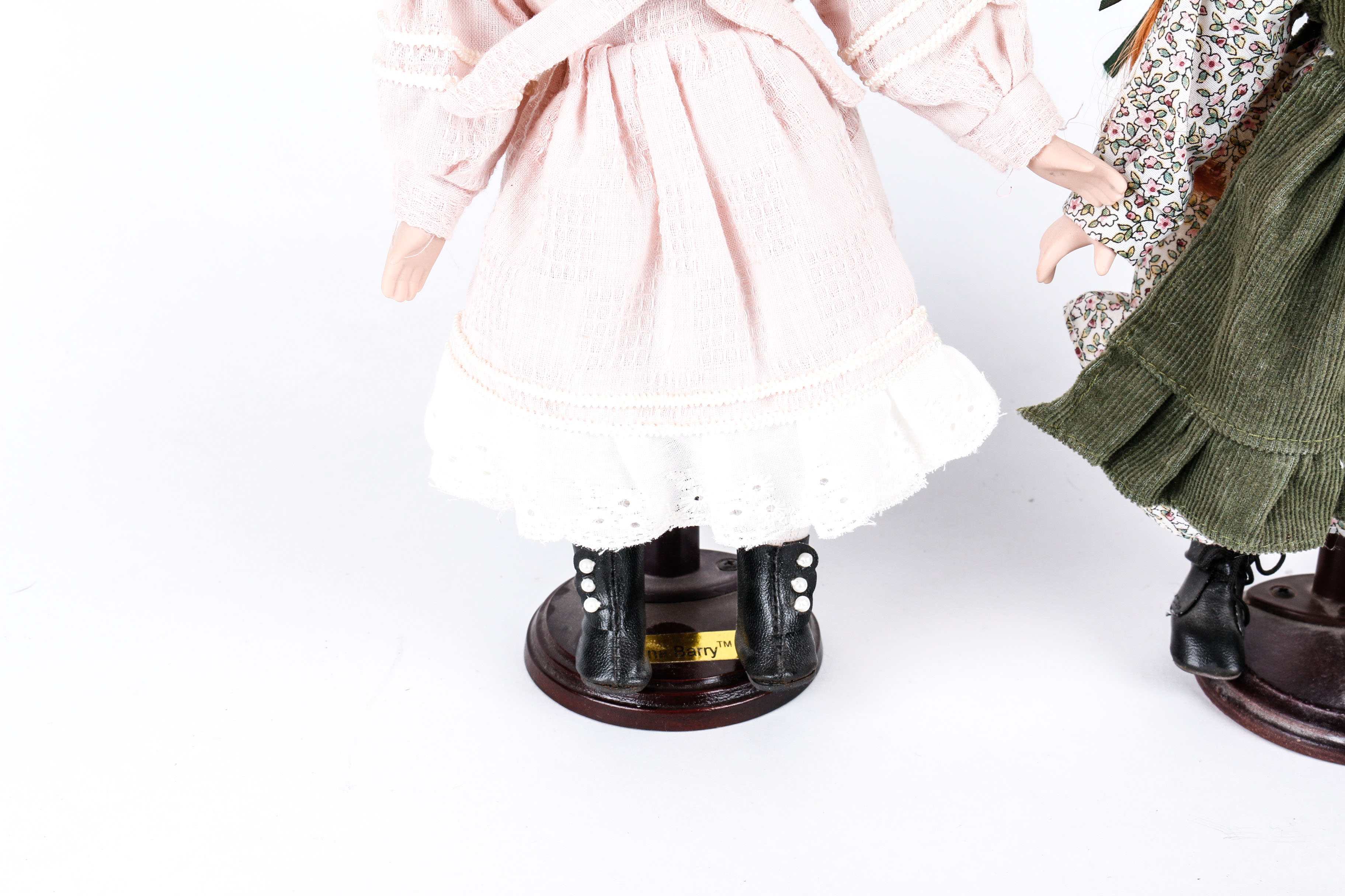 Pair of Anne of Green Gables Porcelain Collectors Dolls