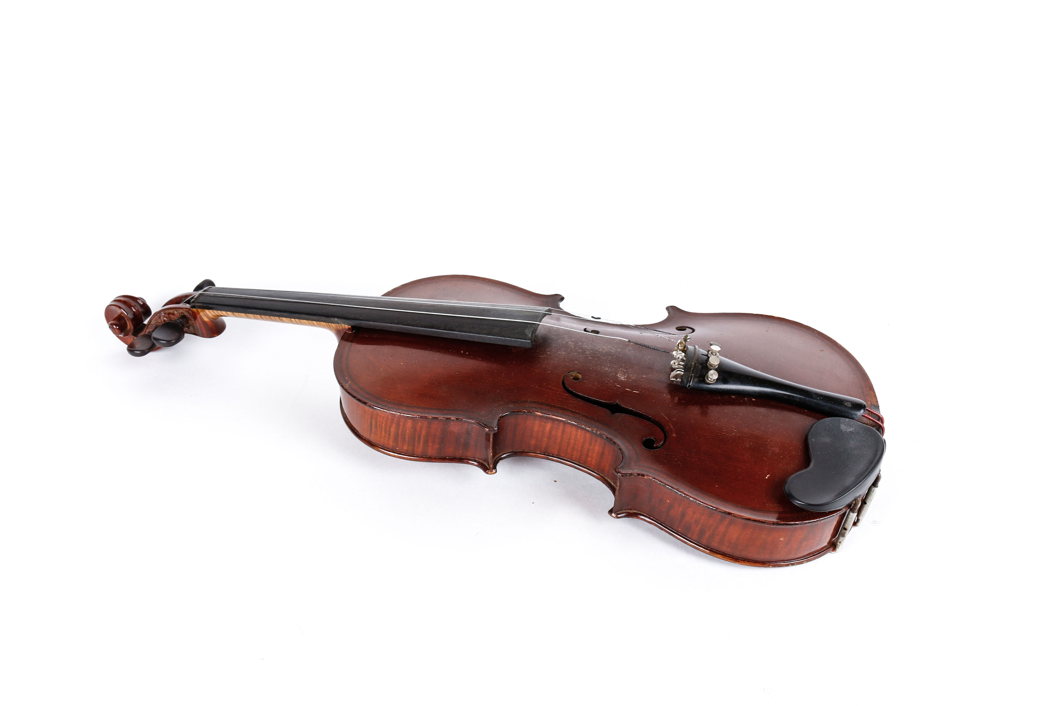 Vintage JW Pepper and Sons Violin, Case and Bow