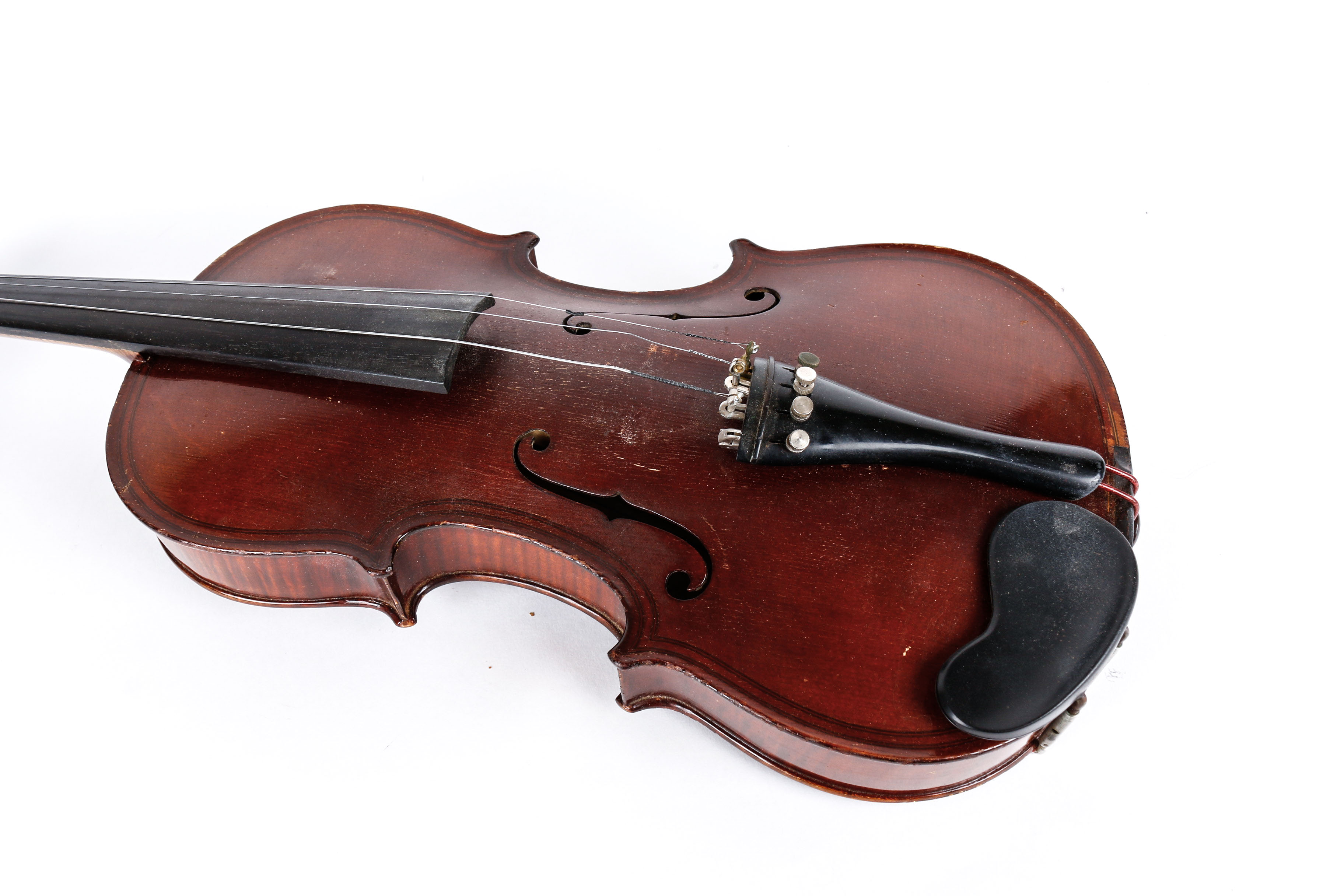 Vintage JW Pepper and Sons Violin, Case and Bow