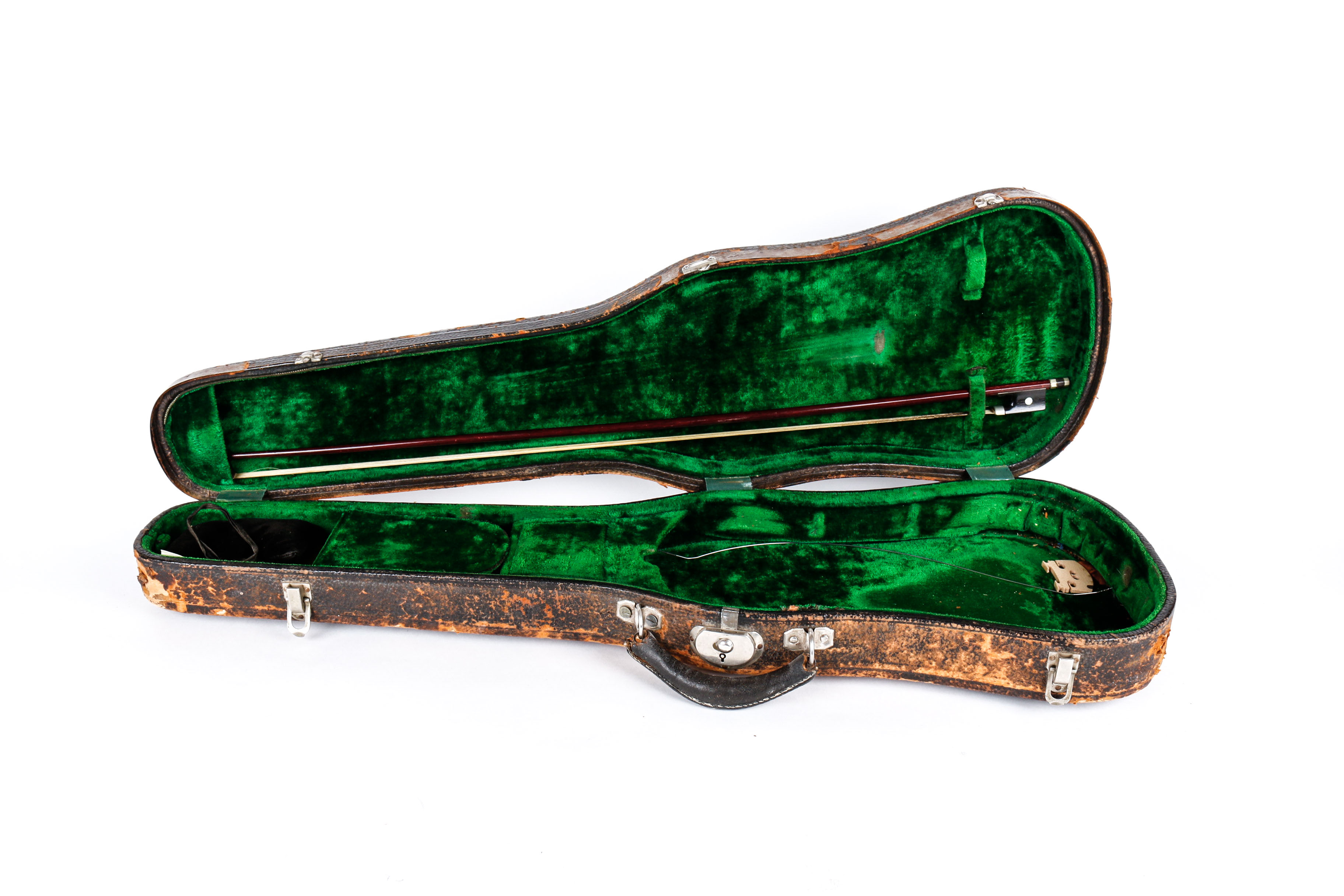 Vintage JW Pepper and Sons Violin, Case and Bow