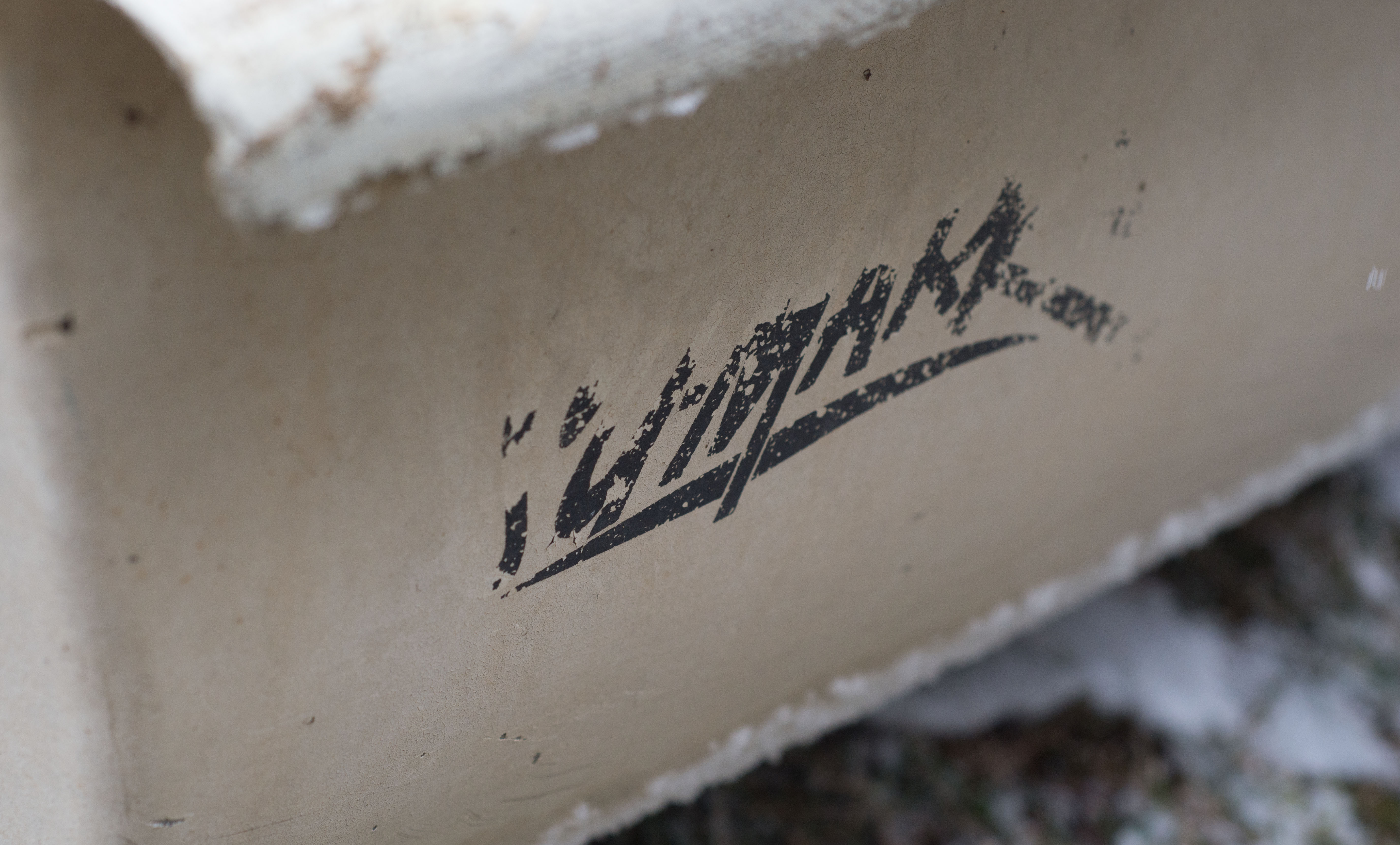 Fiberglass Rowboat and Paddles