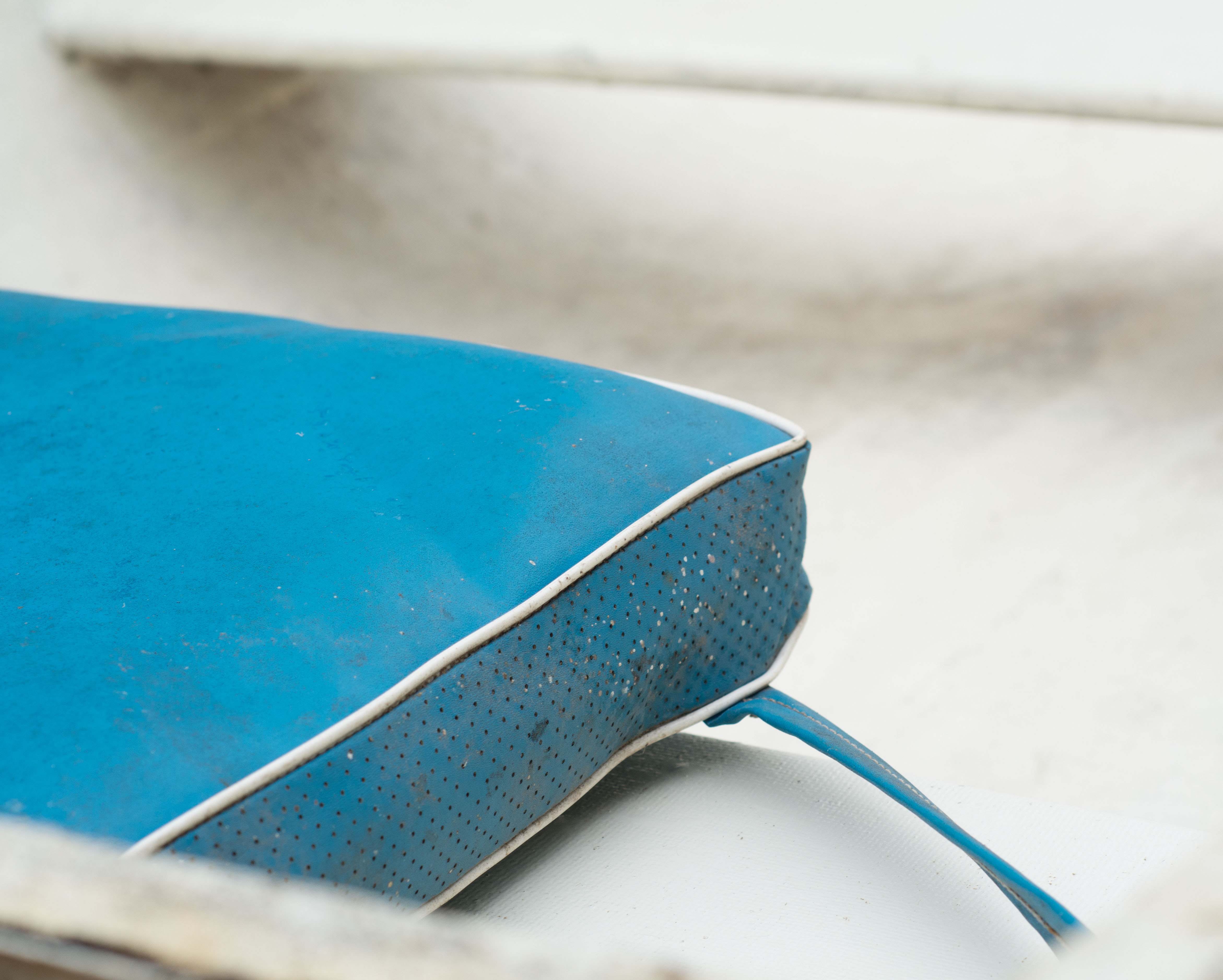 Fiberglass Rowboat and Paddles