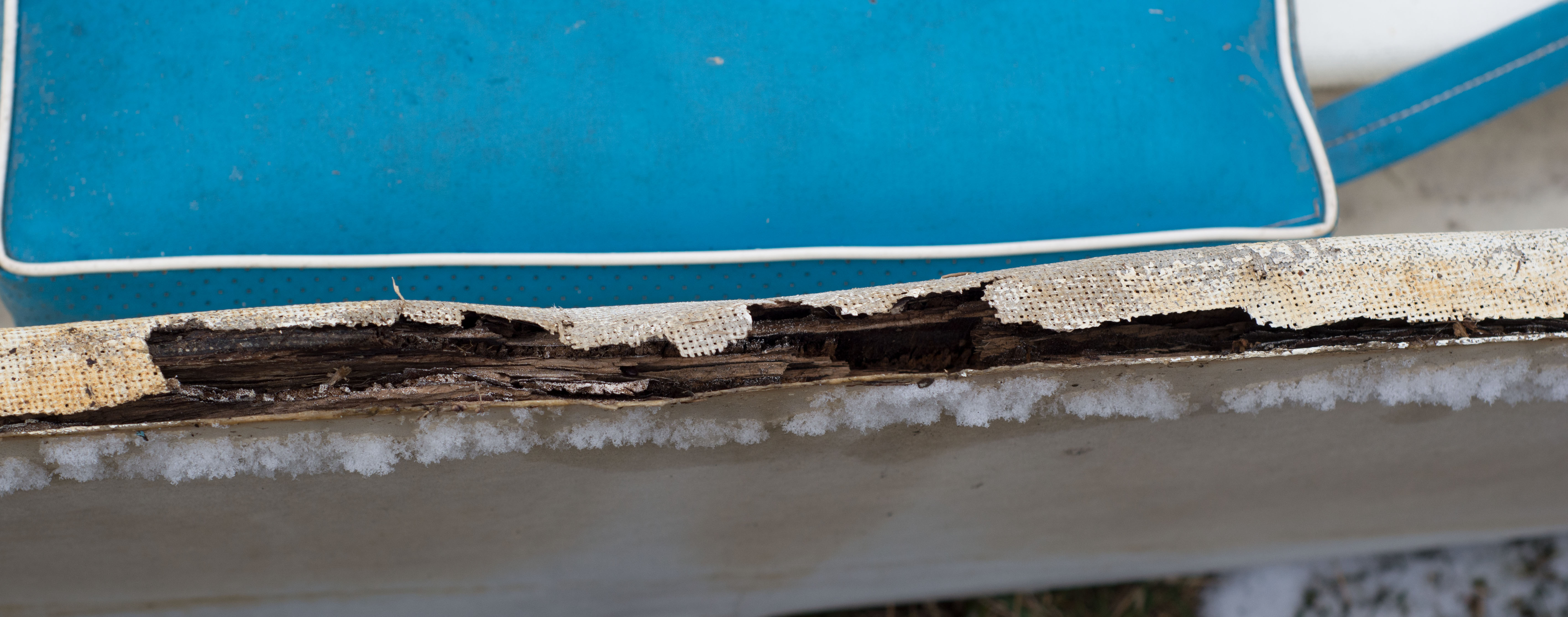 Fiberglass Rowboat and Paddles