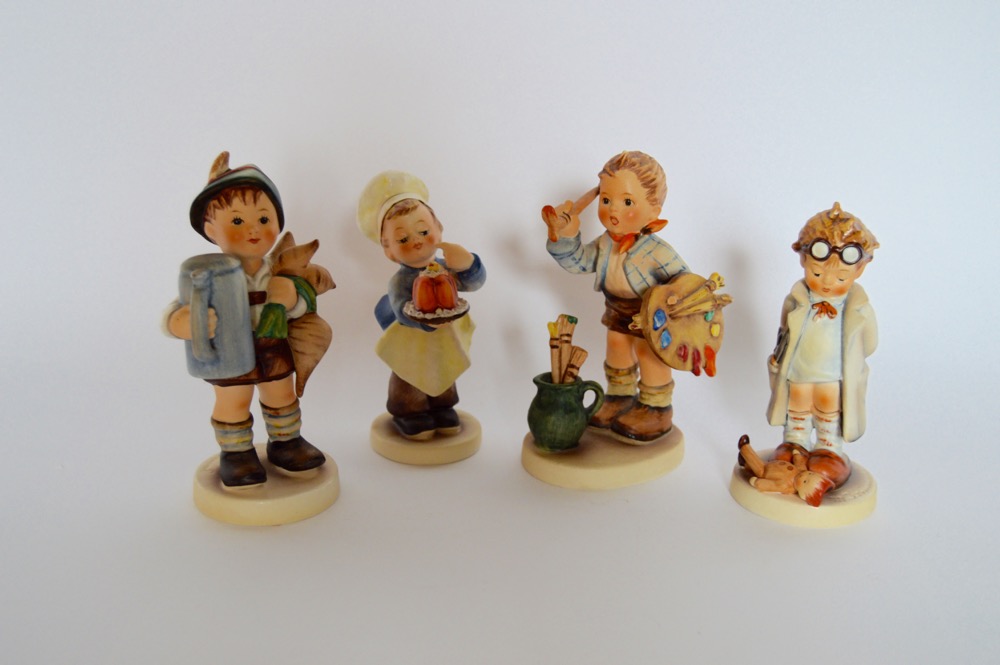 Group of Hummel Porcelain Figurines