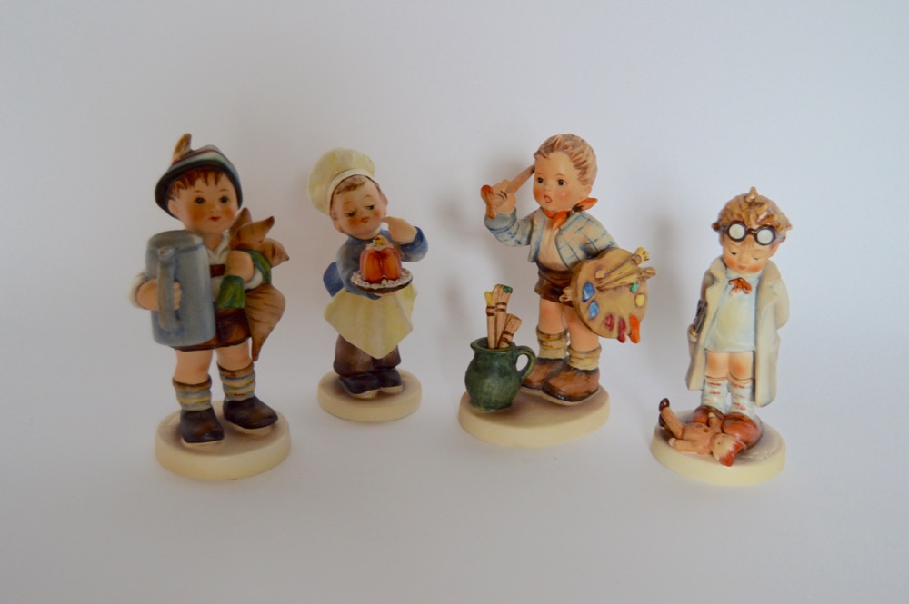 Group of Hummel Porcelain Figurines