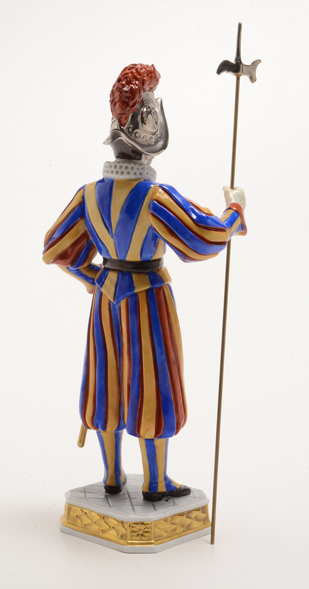 Vatican Swiss Guard Porcelain Figurine