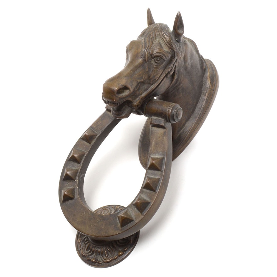 Bronze Cast Metal Door Knocker