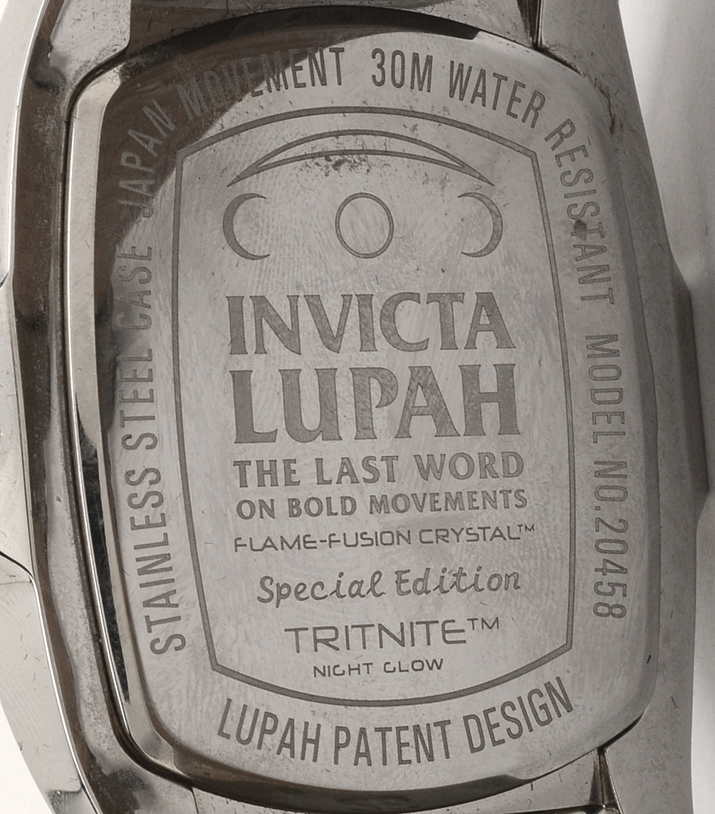 Invicta Lupah Special Edition Model No. 20458 Watch
