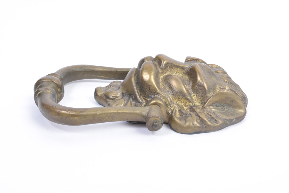 Brass Lion Door Knocker