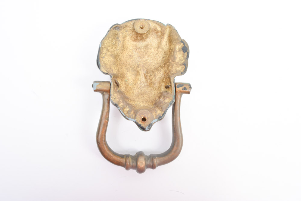 Brass Lion Door Knocker