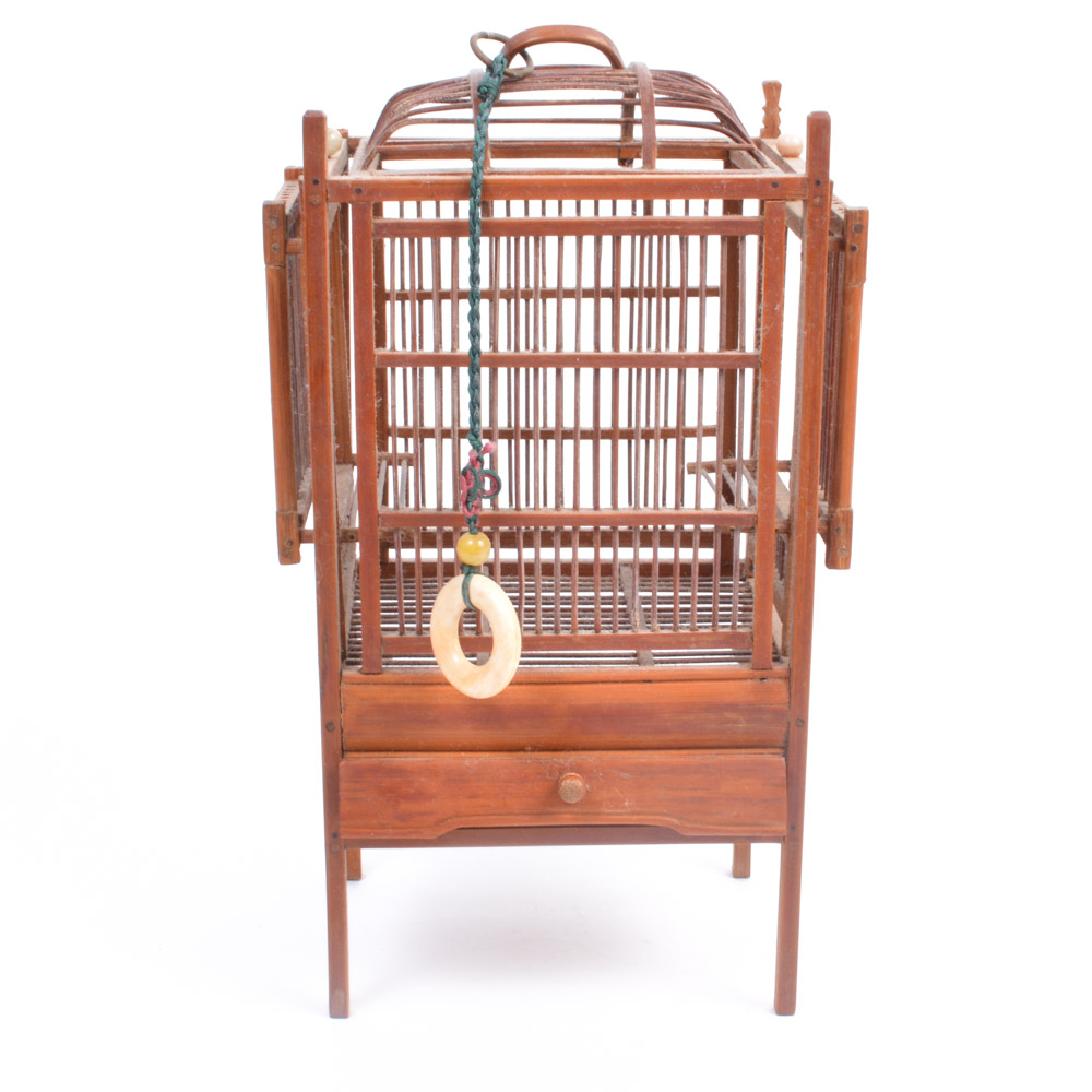 Chinese Wooden Cricket Cage