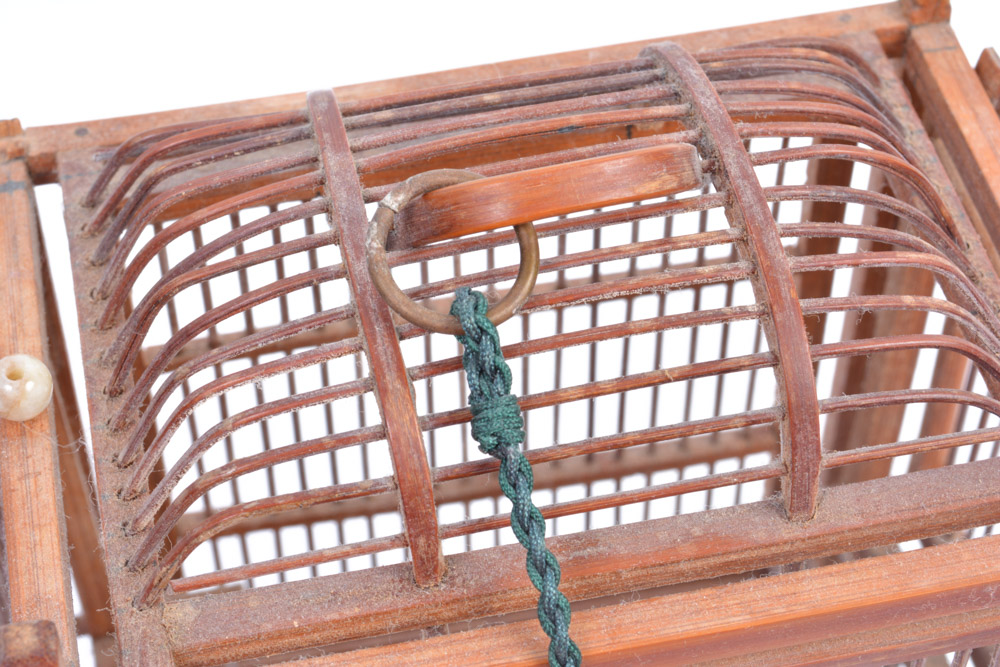 Chinese Wooden Cricket Cage
