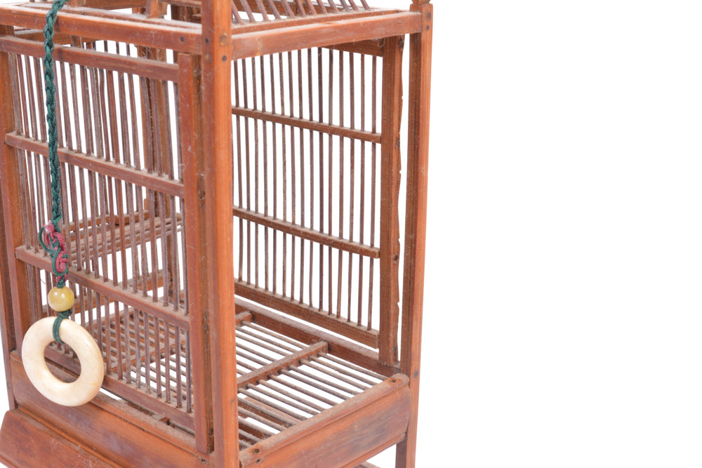 Chinese Wooden Cricket Cage