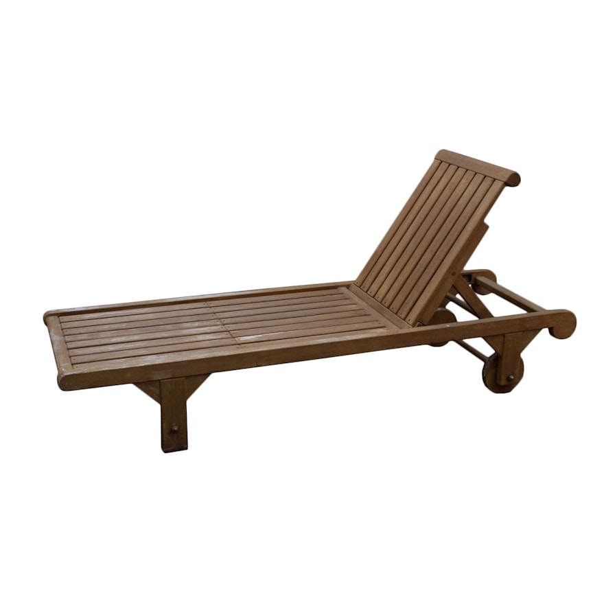 Kingsley-Bate Wooden Pool Lounge Chair