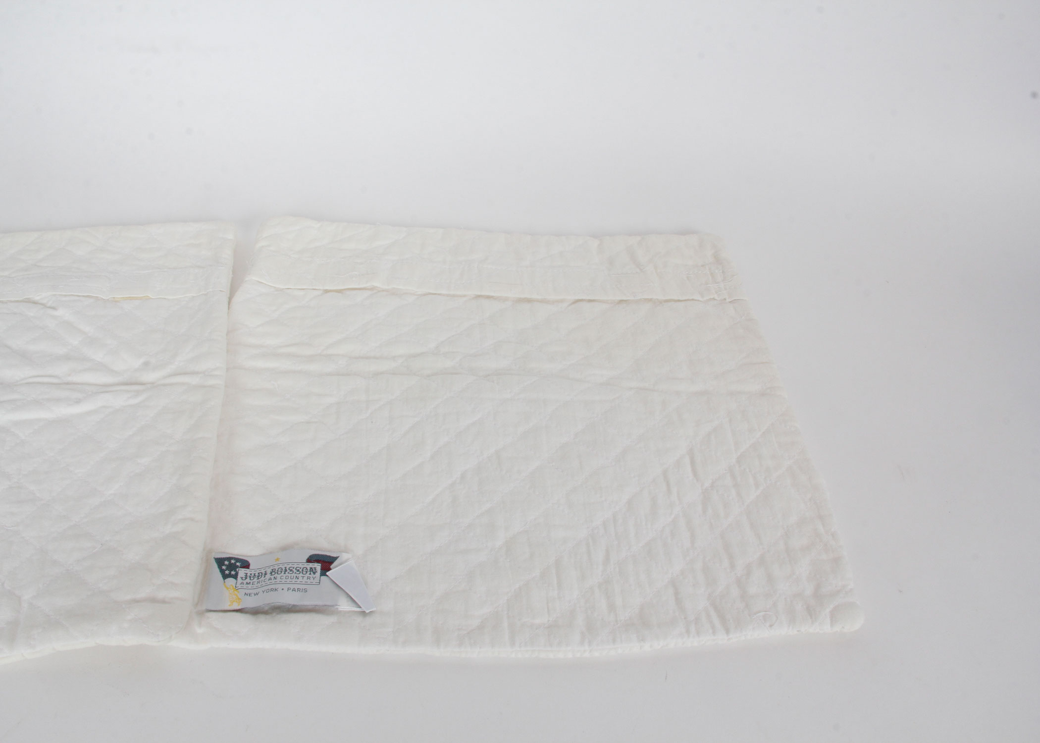 Pair of Hand Stitched Judi Boisson Disney Pillow Shams