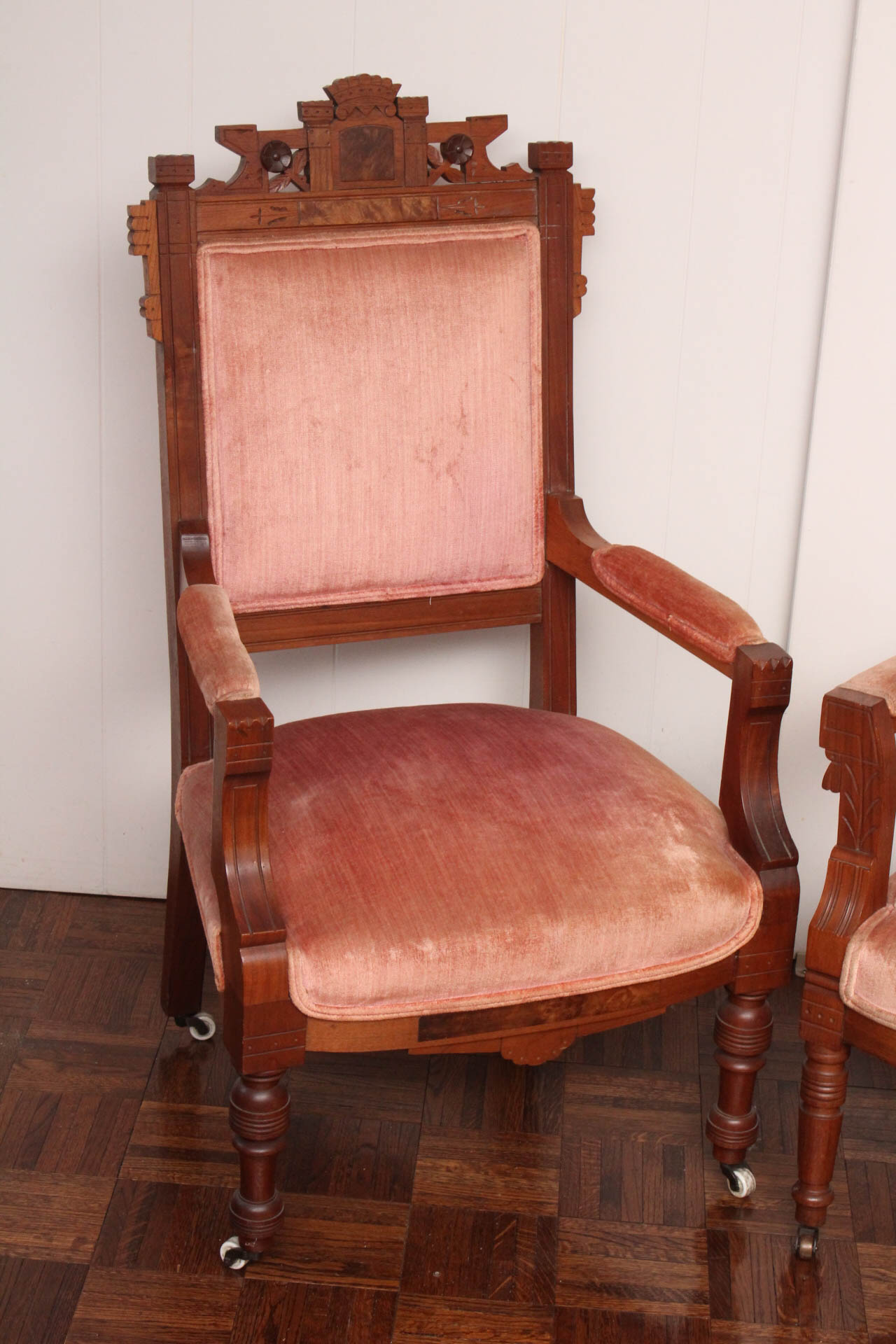 Antique Eastlake Parlor Chairs