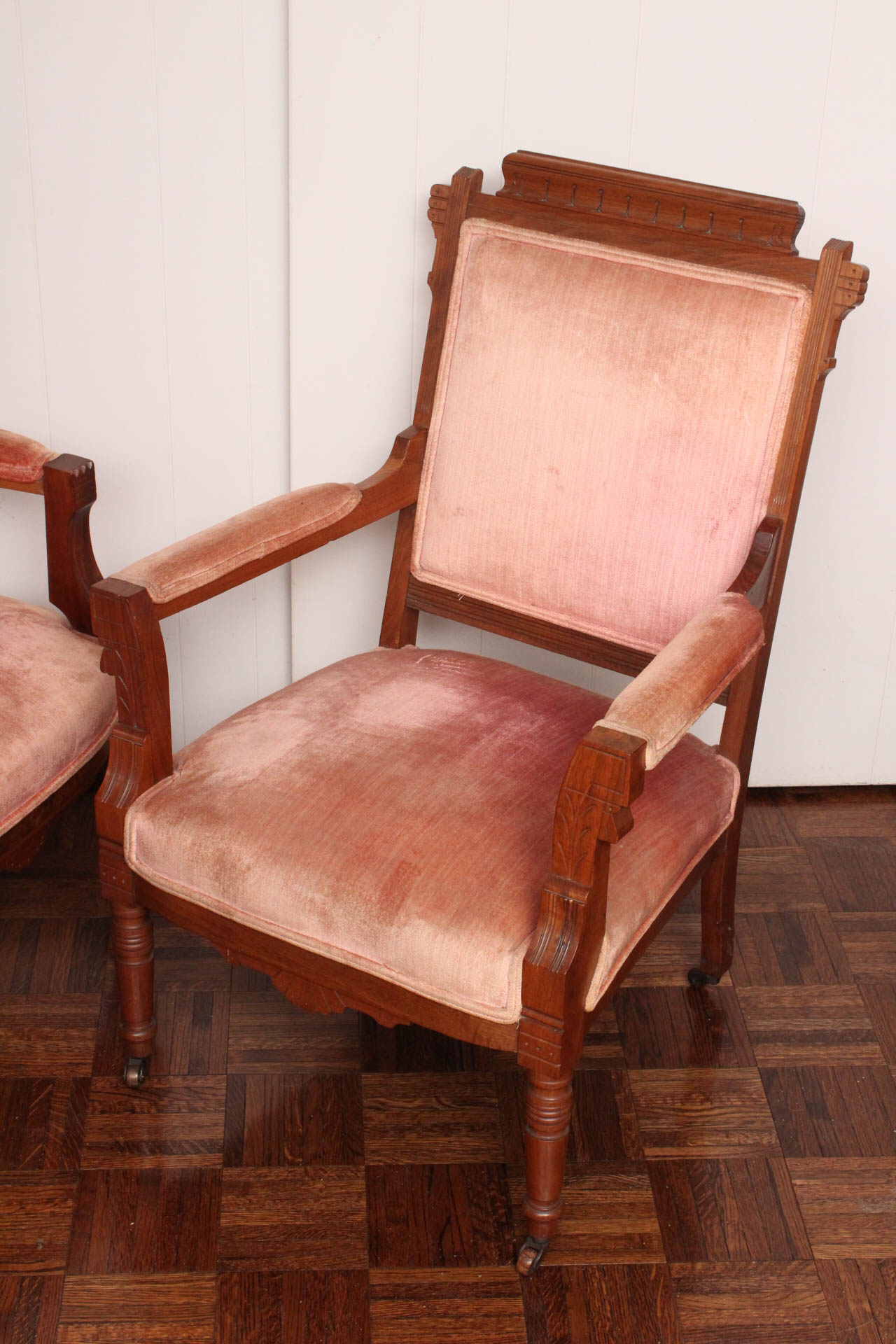 Antique Eastlake Parlor Chairs