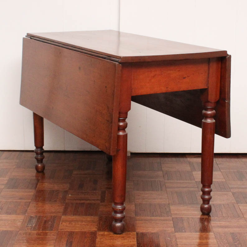 Antique Cherry Drop Leaf Table