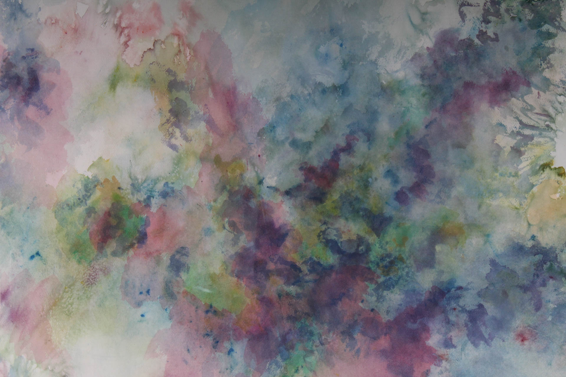 Original Thelma Walter Watercolor "Spiritual Essence"