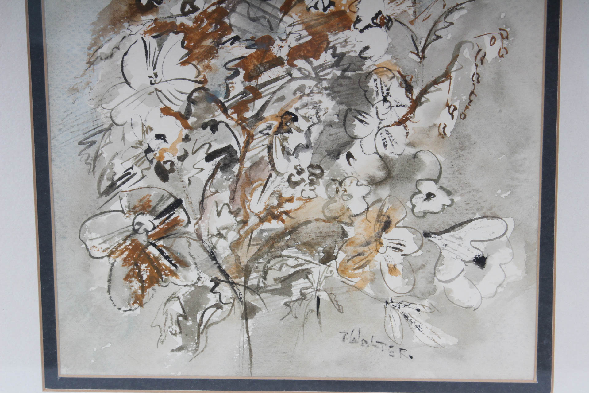 Original Thelma Walter Watercolor Painting