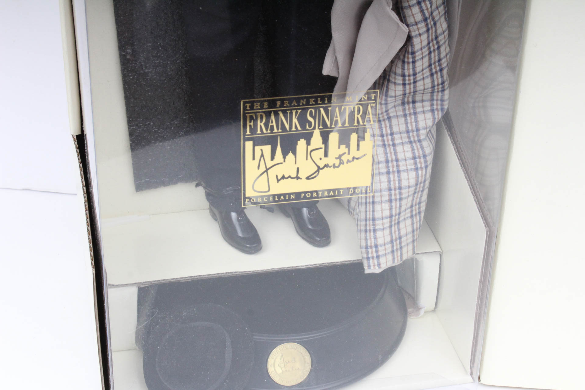 Frank Sinatra Porcelain Portrait Doll