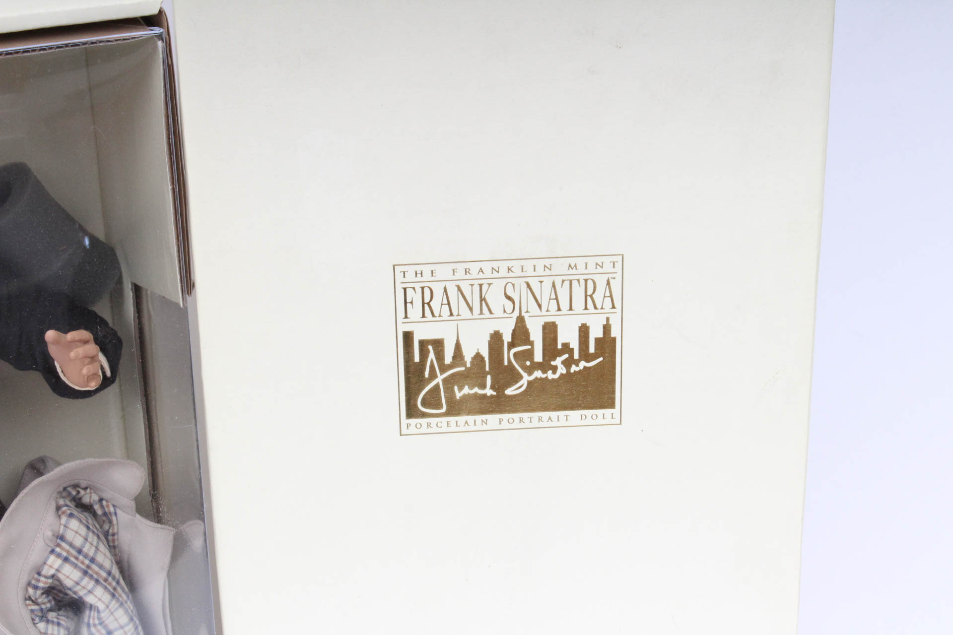 Frank Sinatra Porcelain Portrait Doll