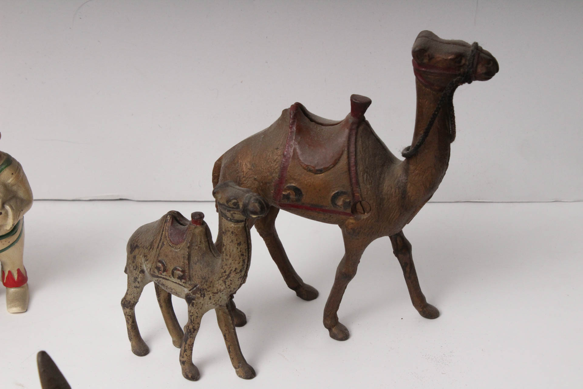 Collection of Vintage Cast Iron Still Banks