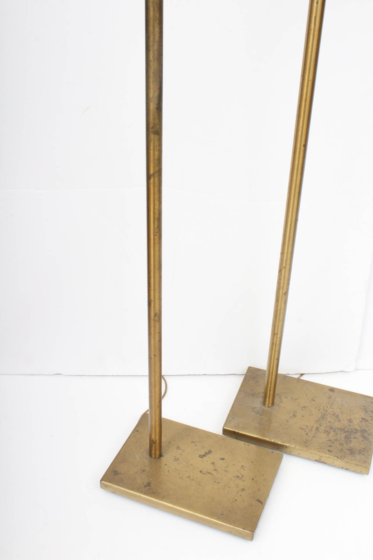 Mid Century Koch and Lowy Brass Lamps