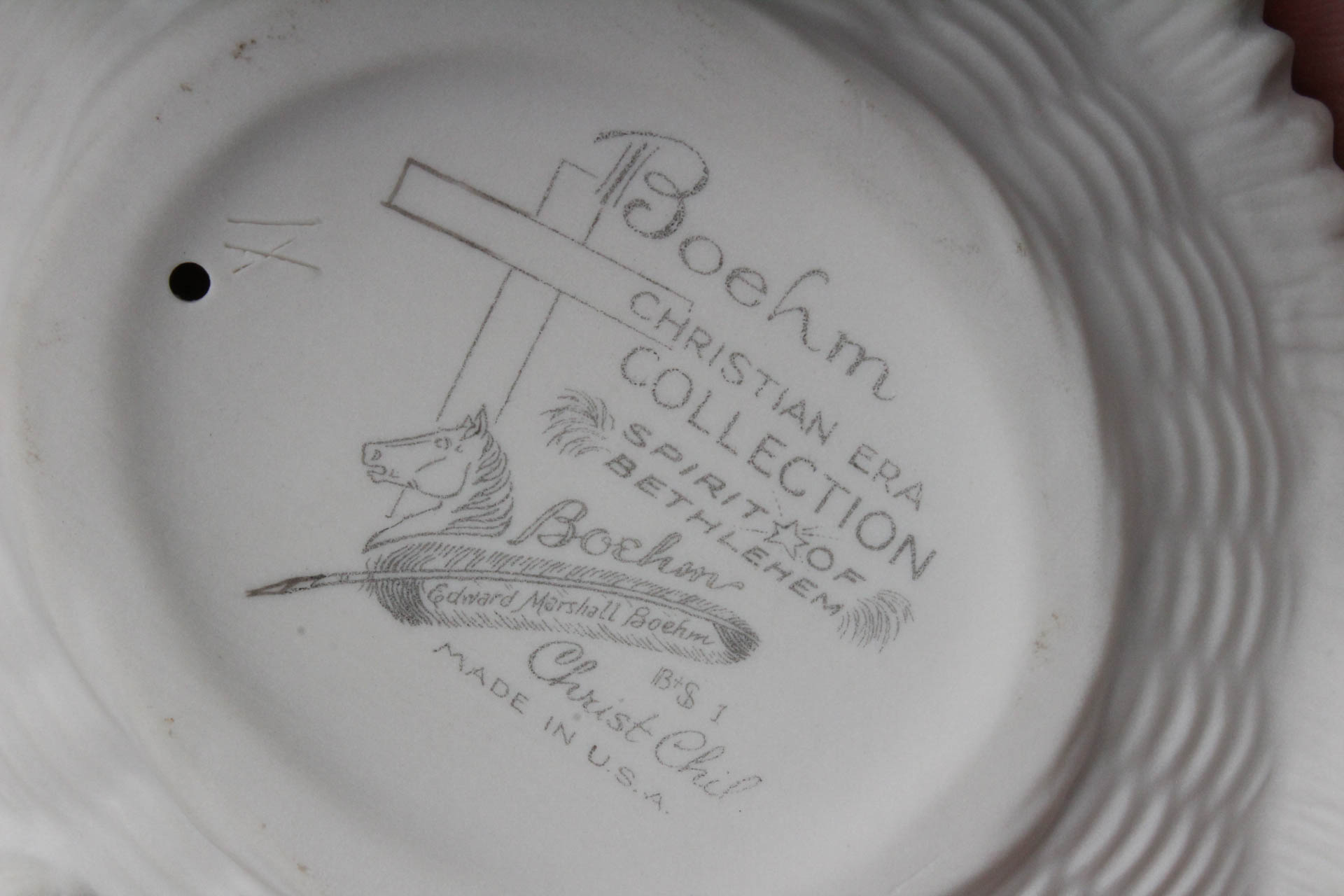 Boehm Porcelain Seventeen Piece Nativity Scene